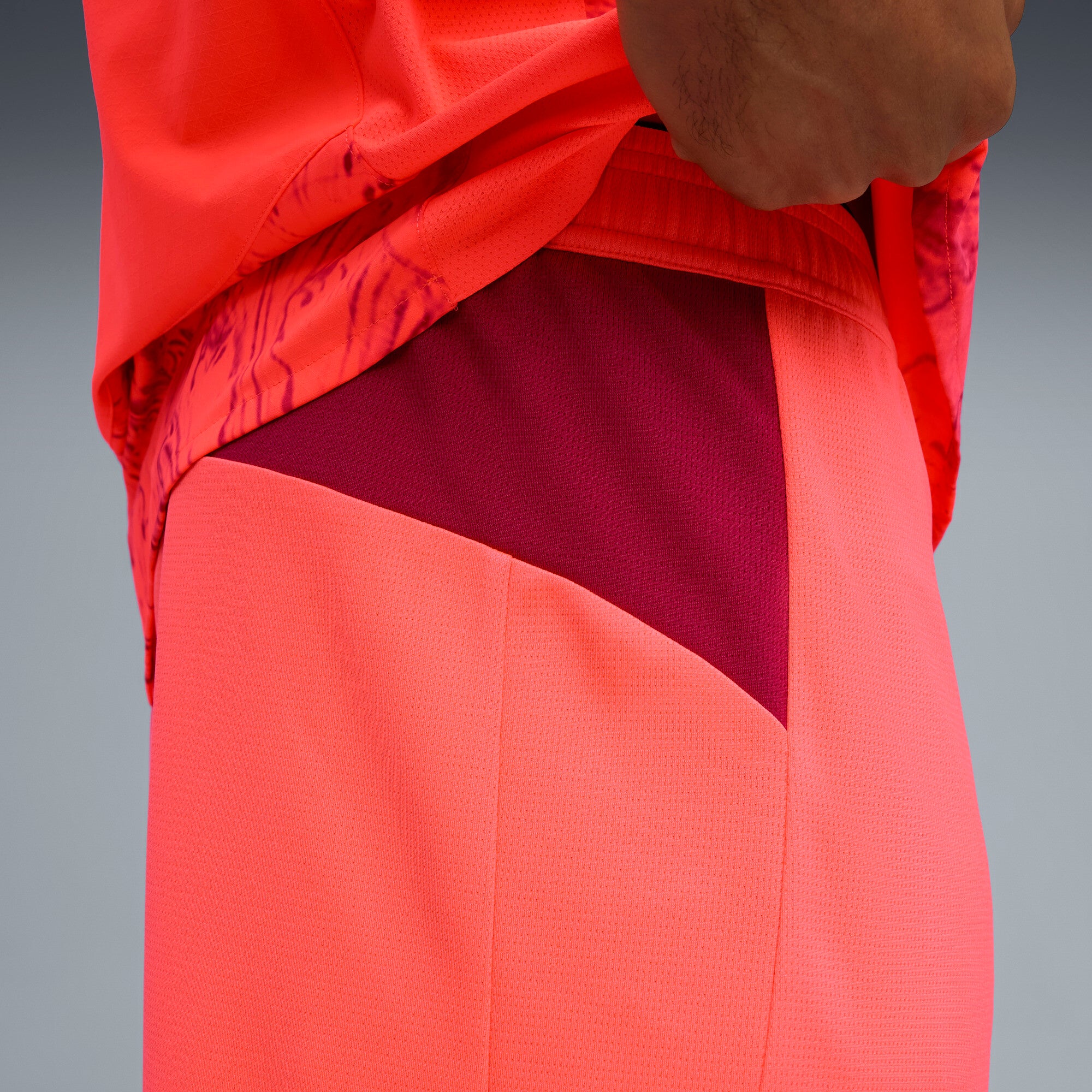 SE Palmeiras SHORTS REPLICA[Glowing Red/Dark Crimson] - Image 8