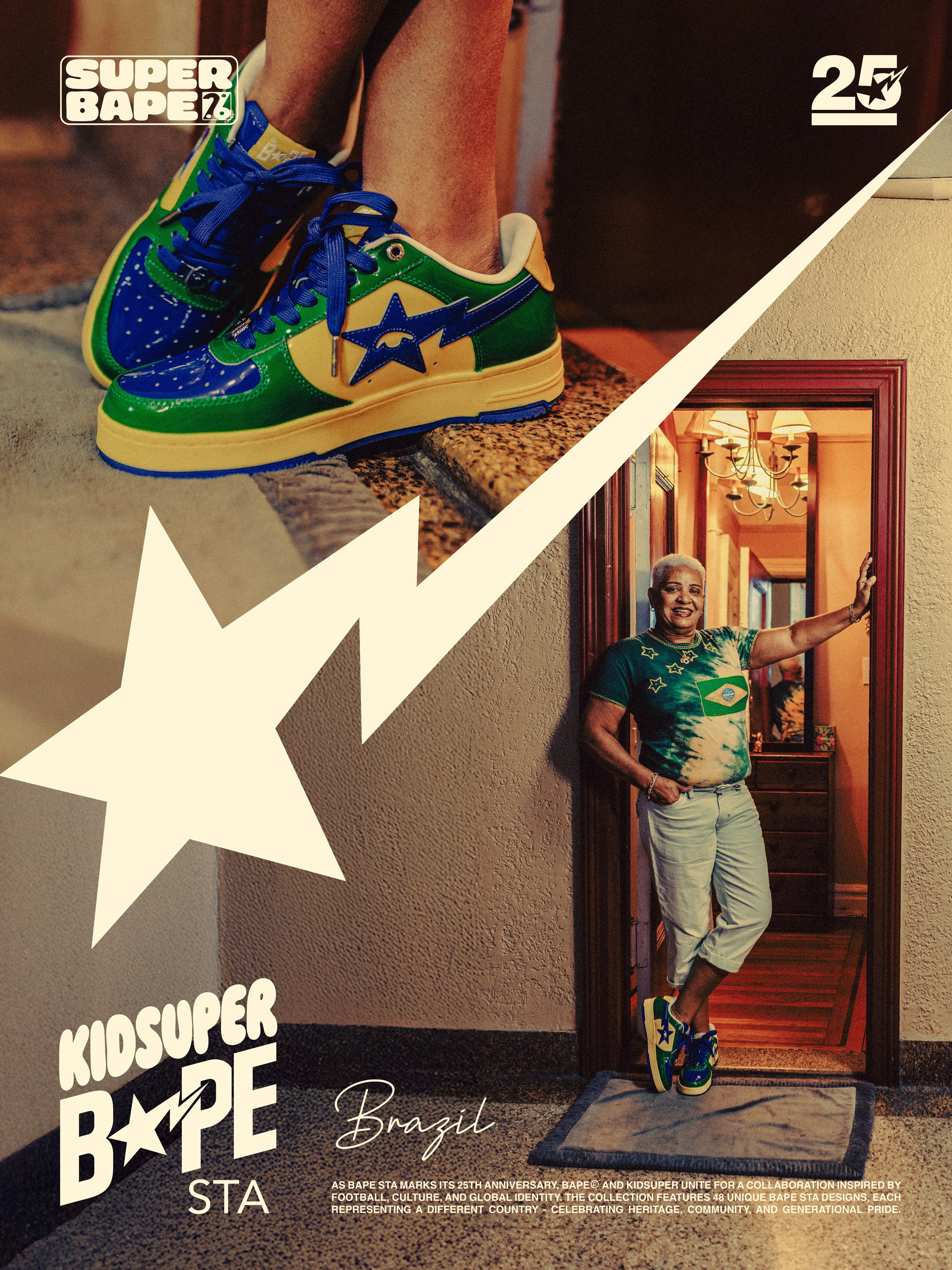 KidSuper x Bape Bape sta — Brazil [Preorder] - Image 8