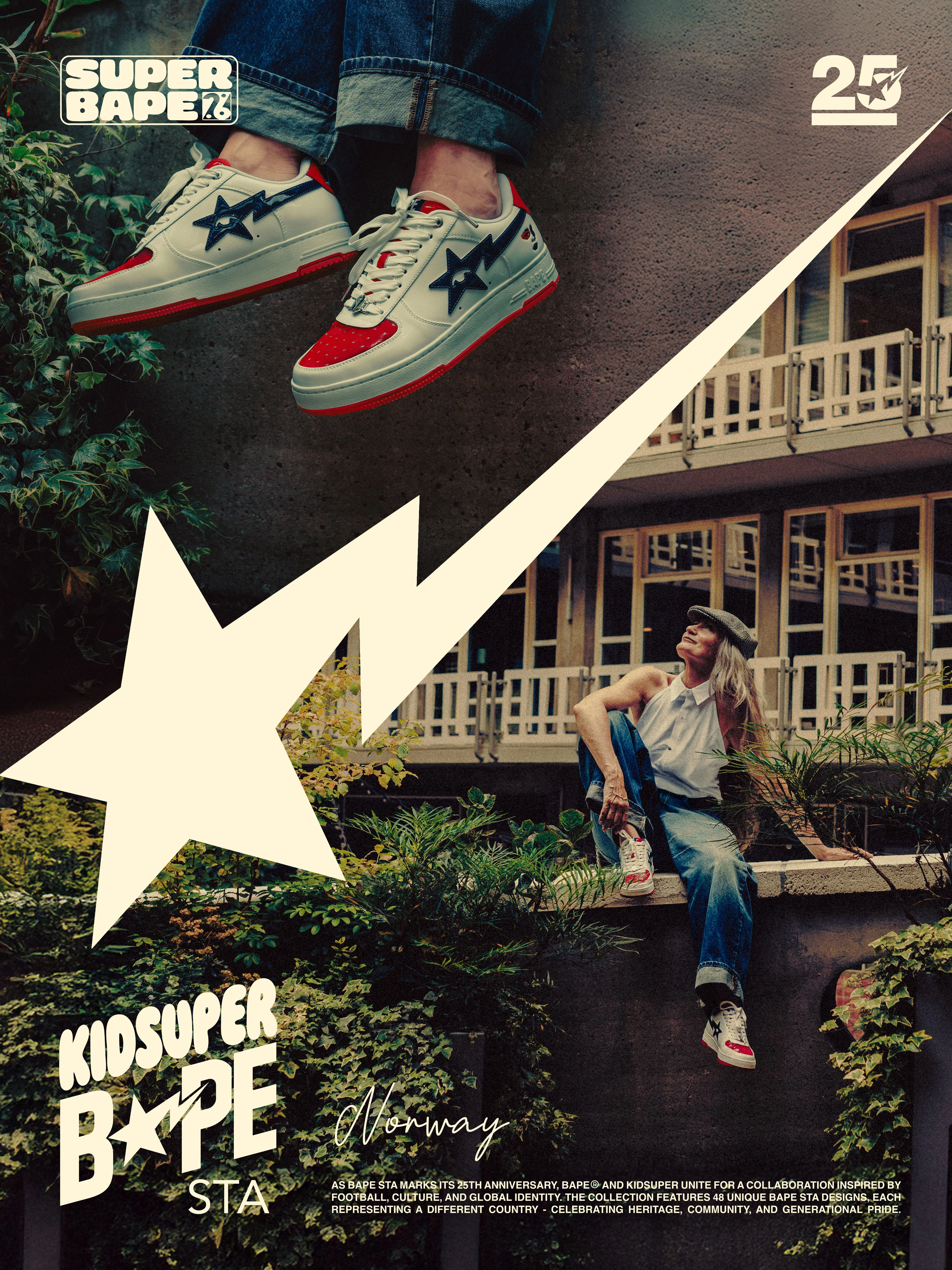 KidSuper x Bape Bape sta — Norway [Preorder] - Image 8