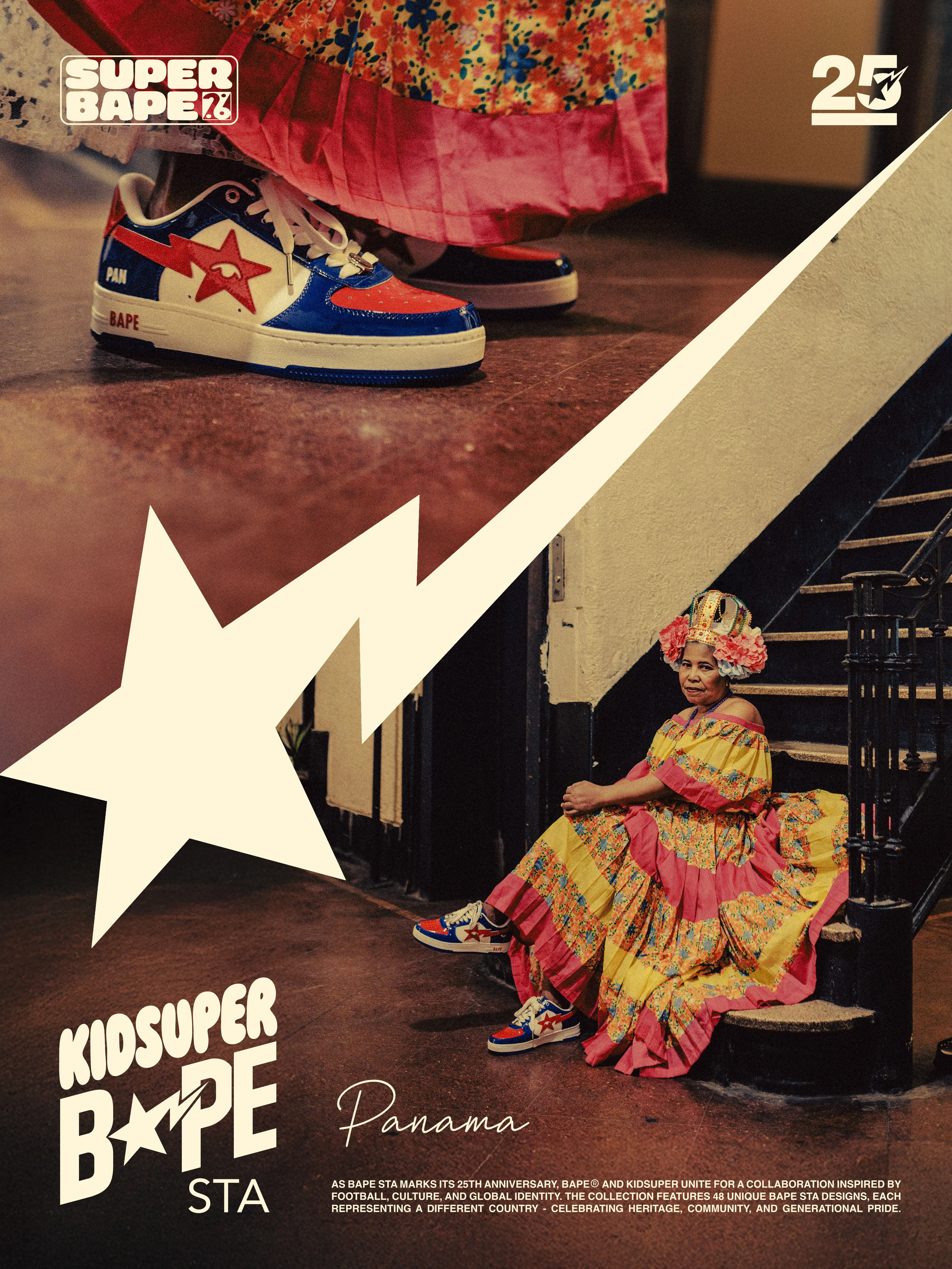 KidSuper x Bape Bape sta — Panama [Preorder] - Image 8
