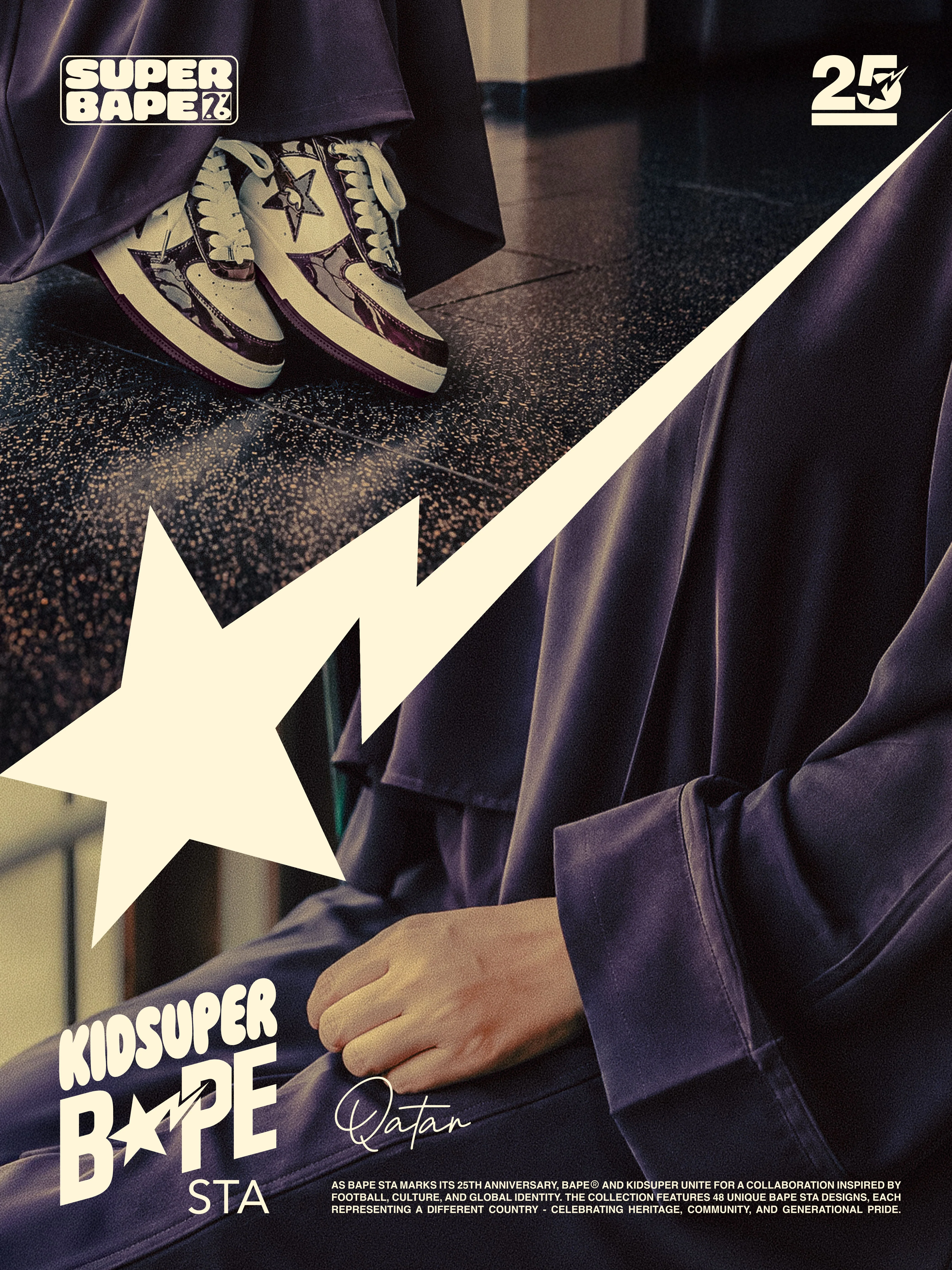 KidSuper x Bape Bapes ta — Qatar [Preorder] - Image 8