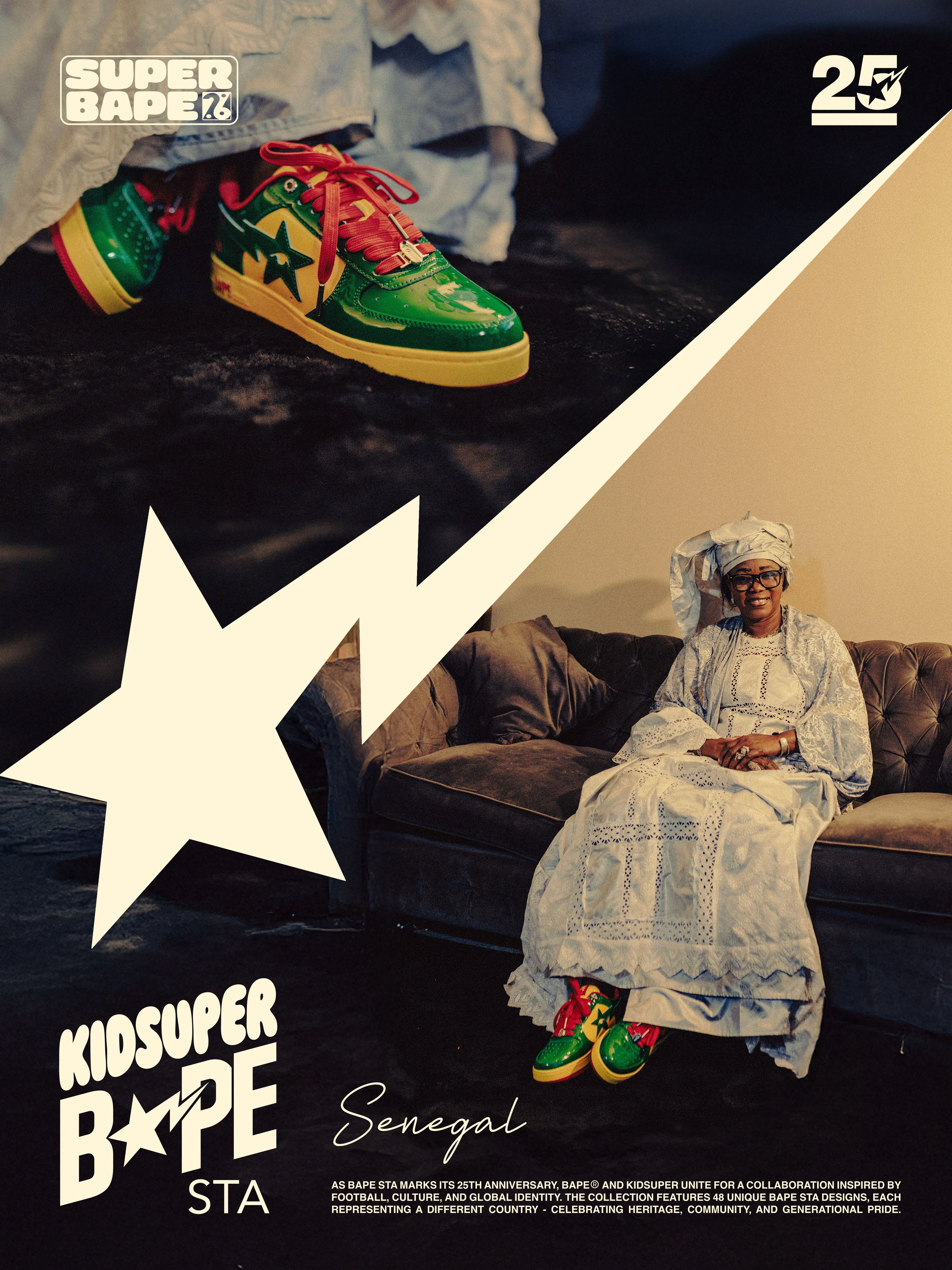 KidSuper x Bape Bape sta — Senegal [Preorder] - Image 8
