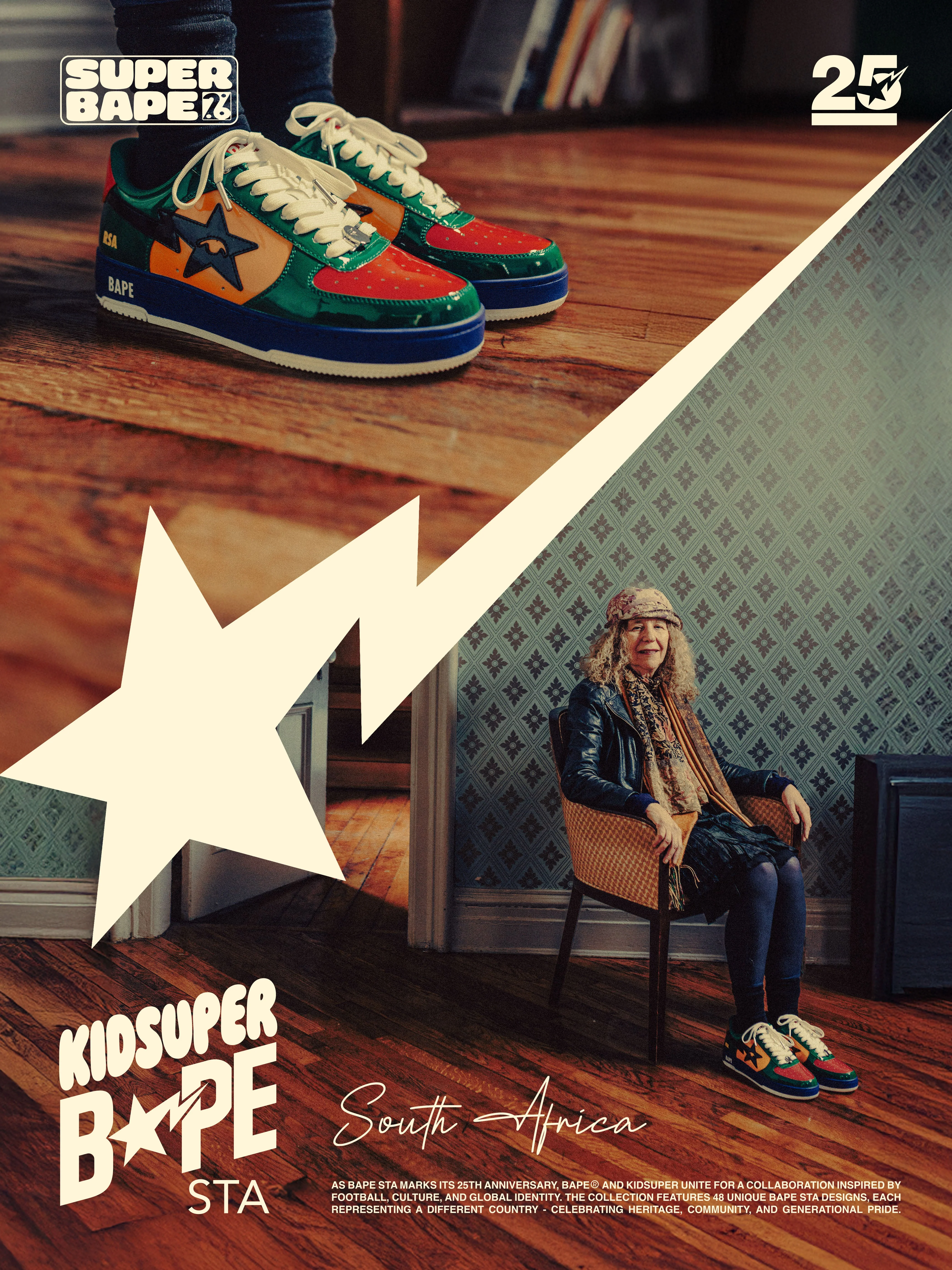 KidSuper x Bape Bape sta — South Africa [Preorder] - Image 8