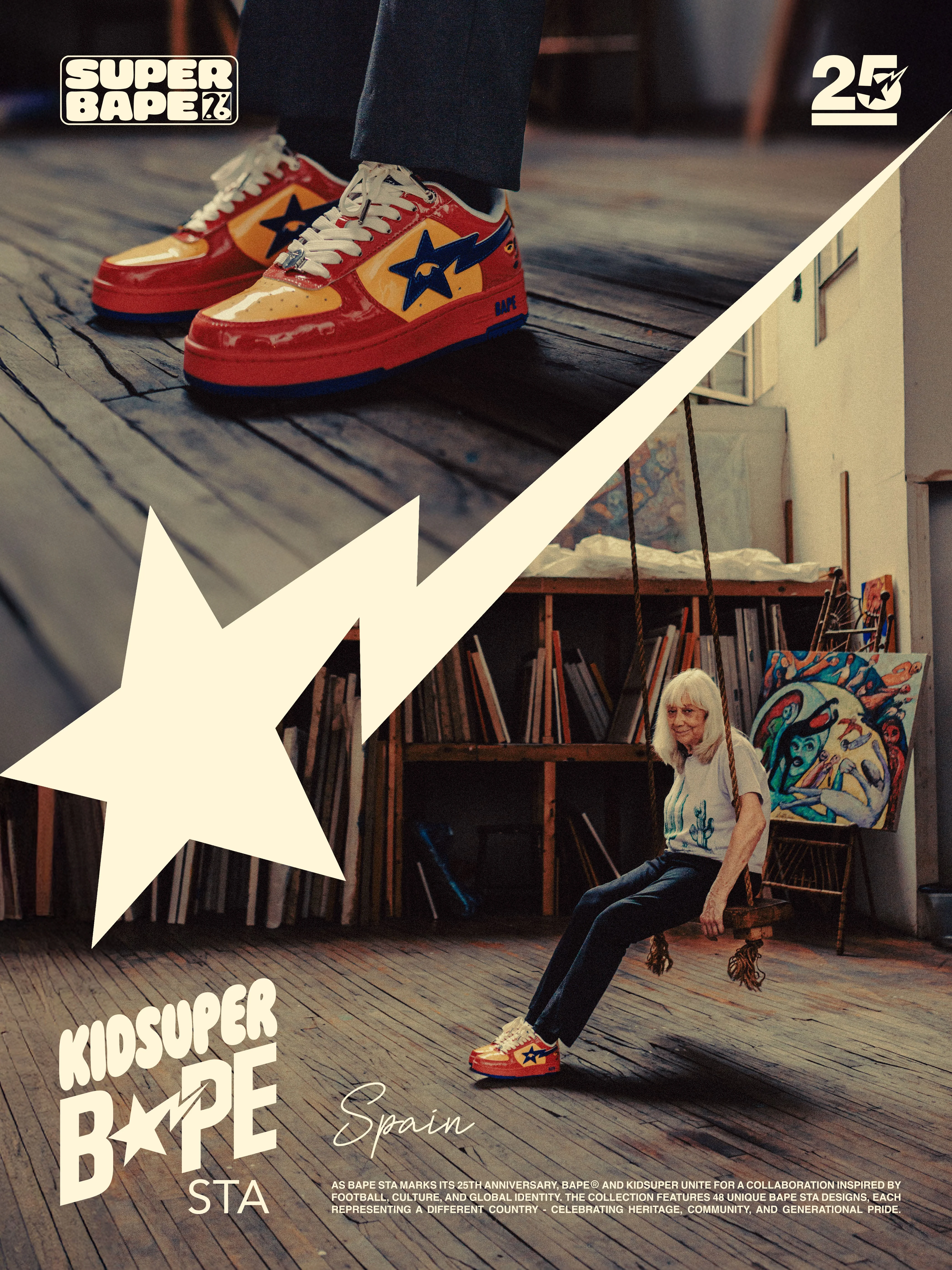 KidSuper x Bape Bape sta — Spain [Preorder] - Image 10