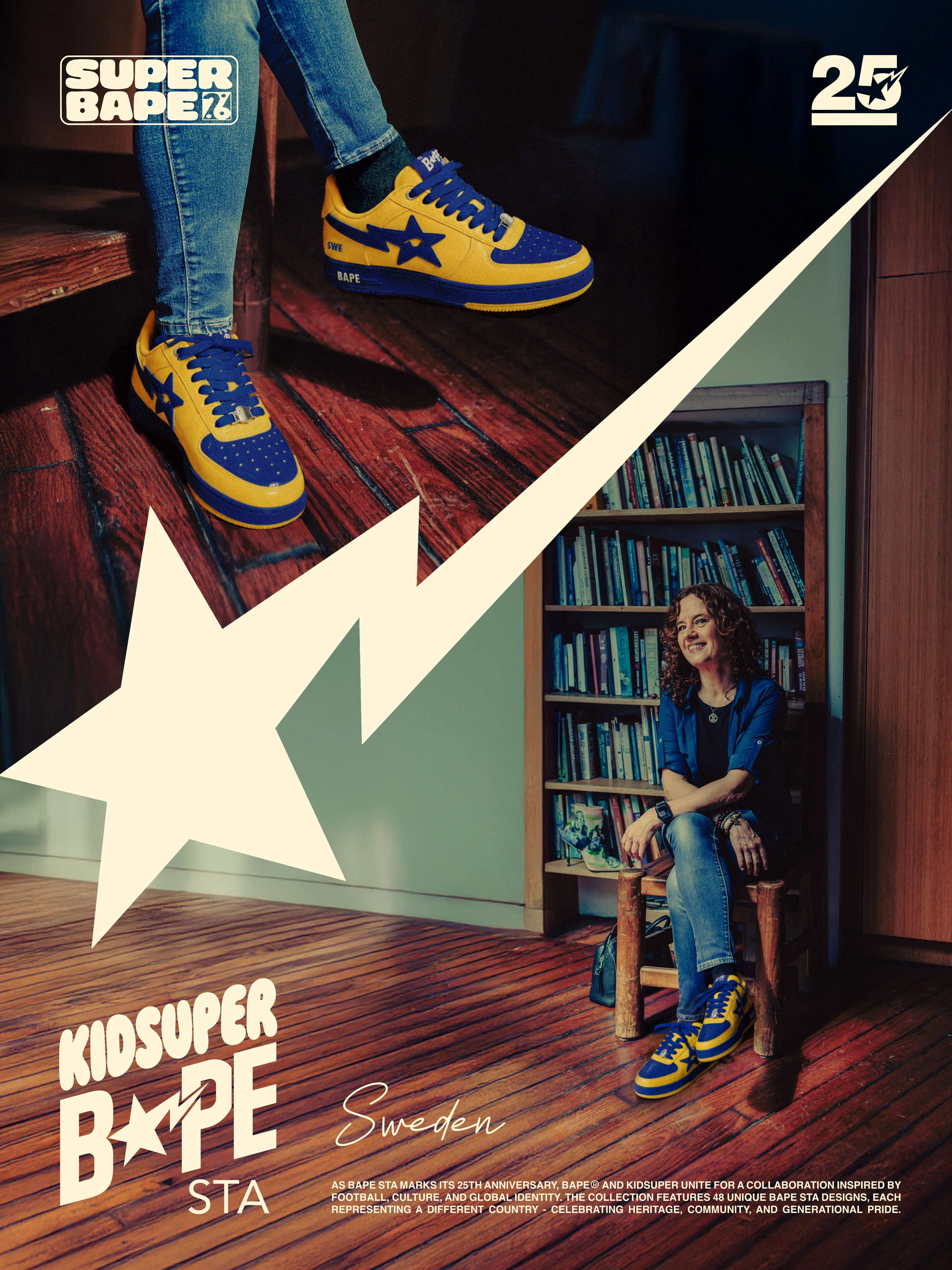 KidSuper x Bape Bape sta — Sweden [Preorder] - Image 10