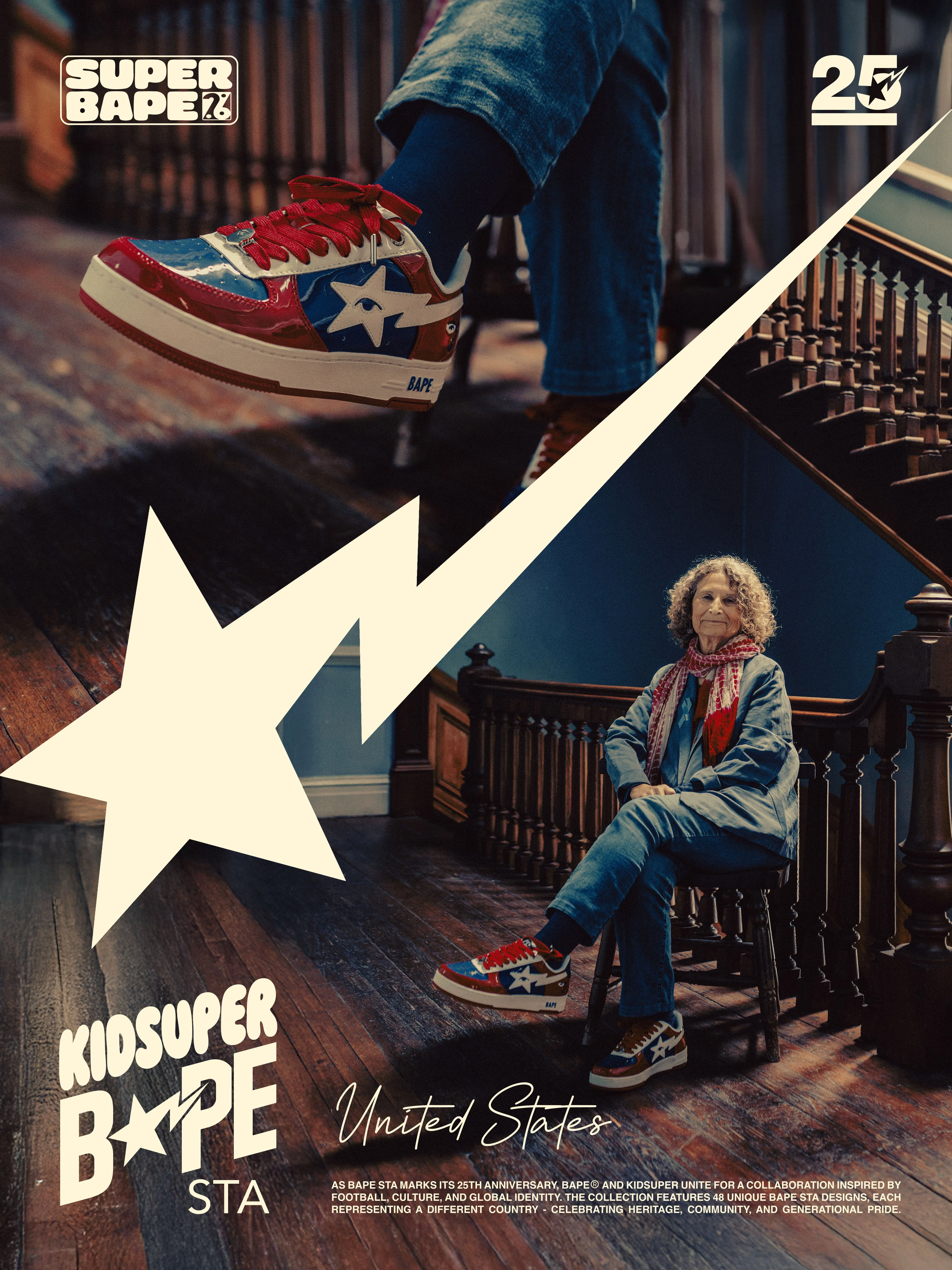 KidSuper x Bape Bape sta — United States [Preorder] - Image 8