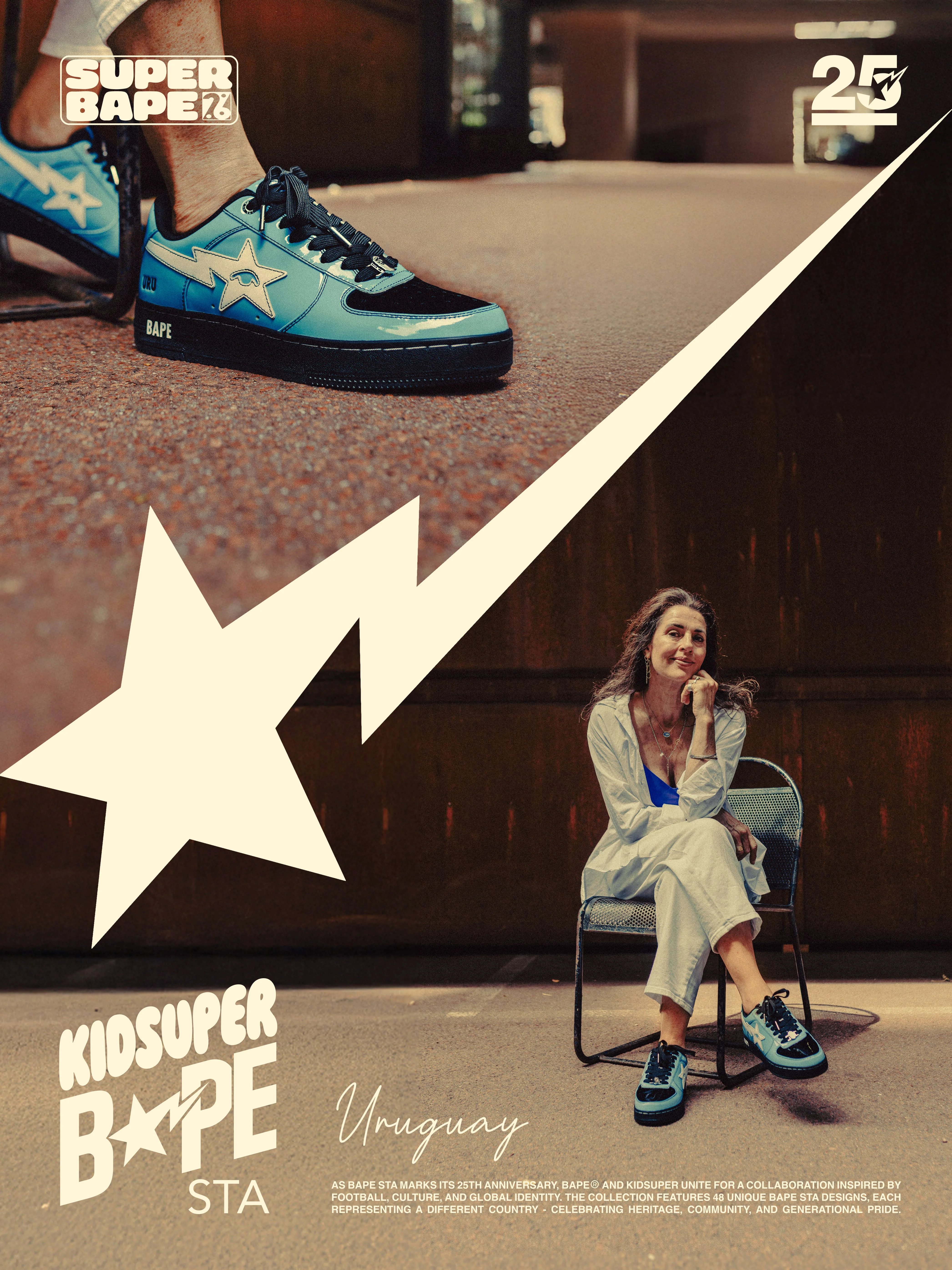 KidSuper x Bape Bape sta — Uruguay [Preorder] - Image 8