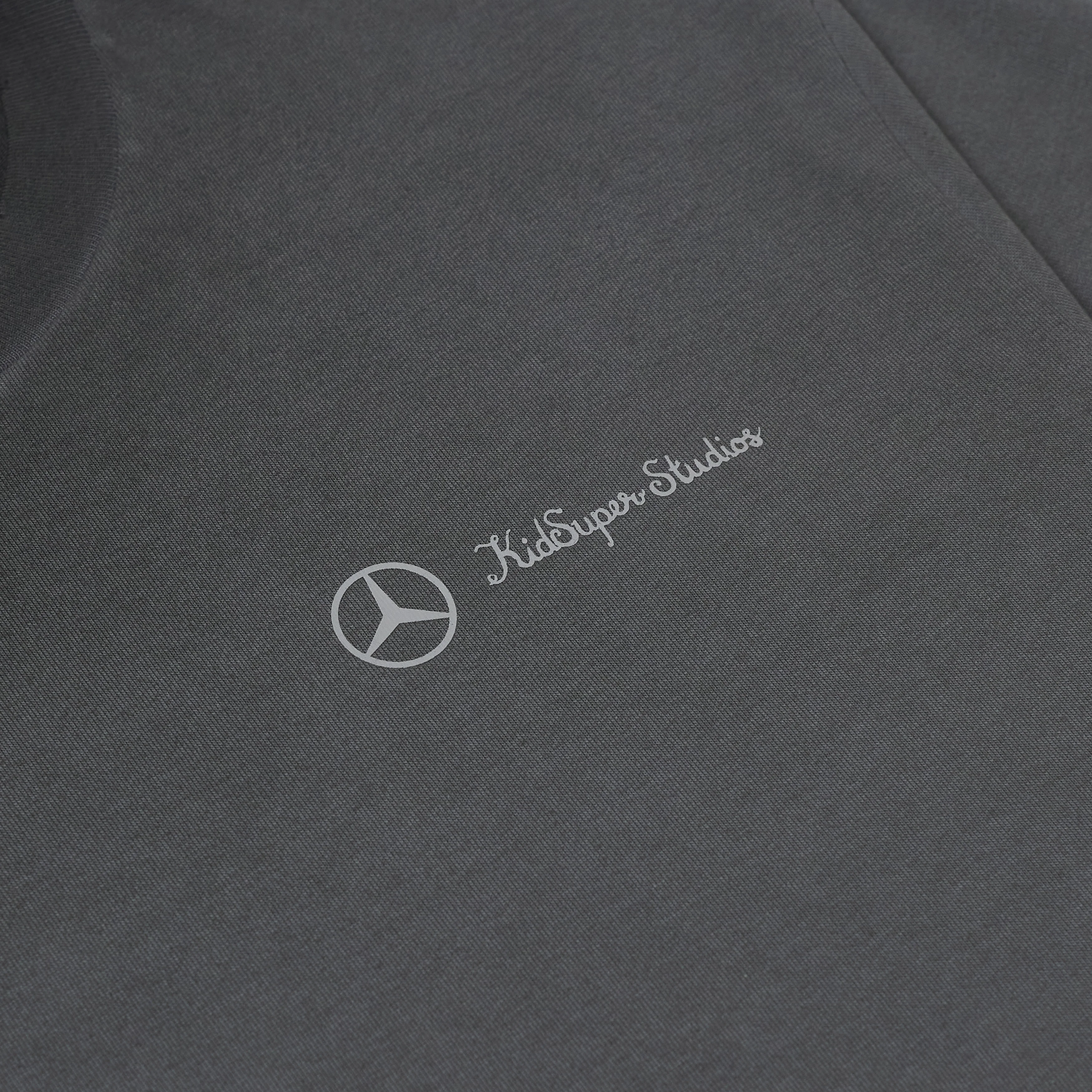 KidSuper X Mercedes-Benz Washed tee [Washed Black] - Image 3