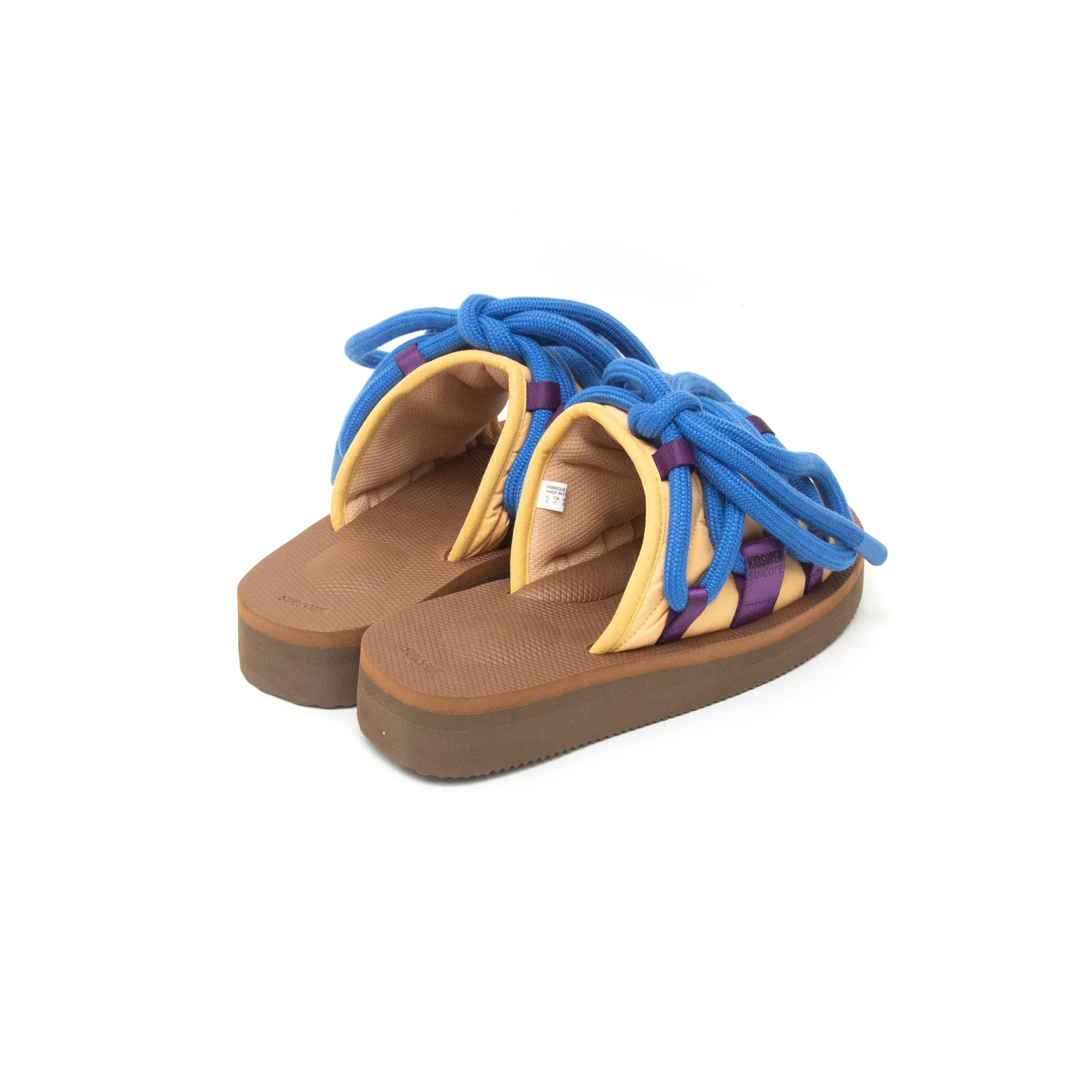 KidSuper x Suicoke : Moto [Tan/Brown] - Image 4