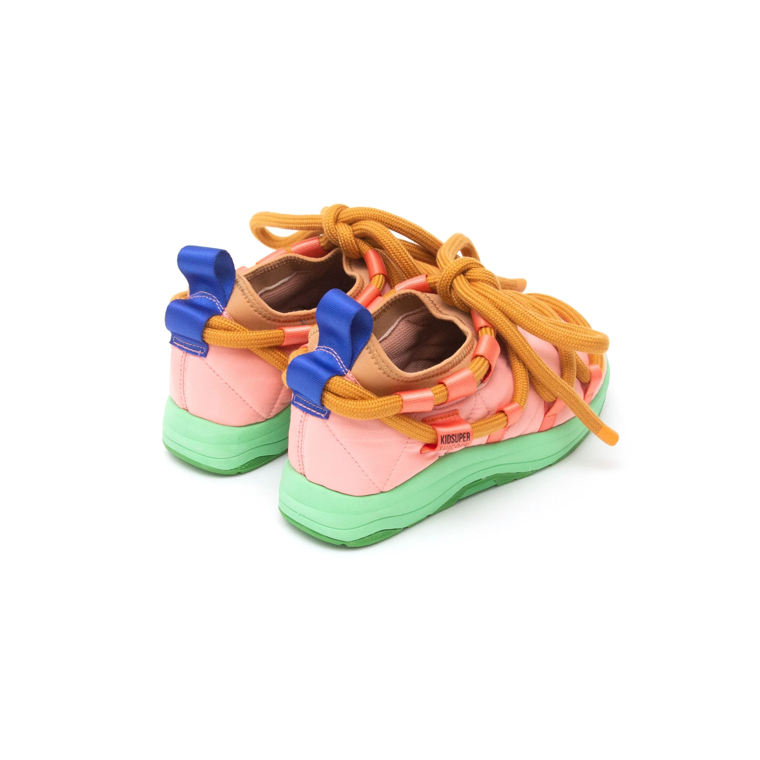 KidSuper x Suicoke : Pepper [Peach/Lime] - Image 4