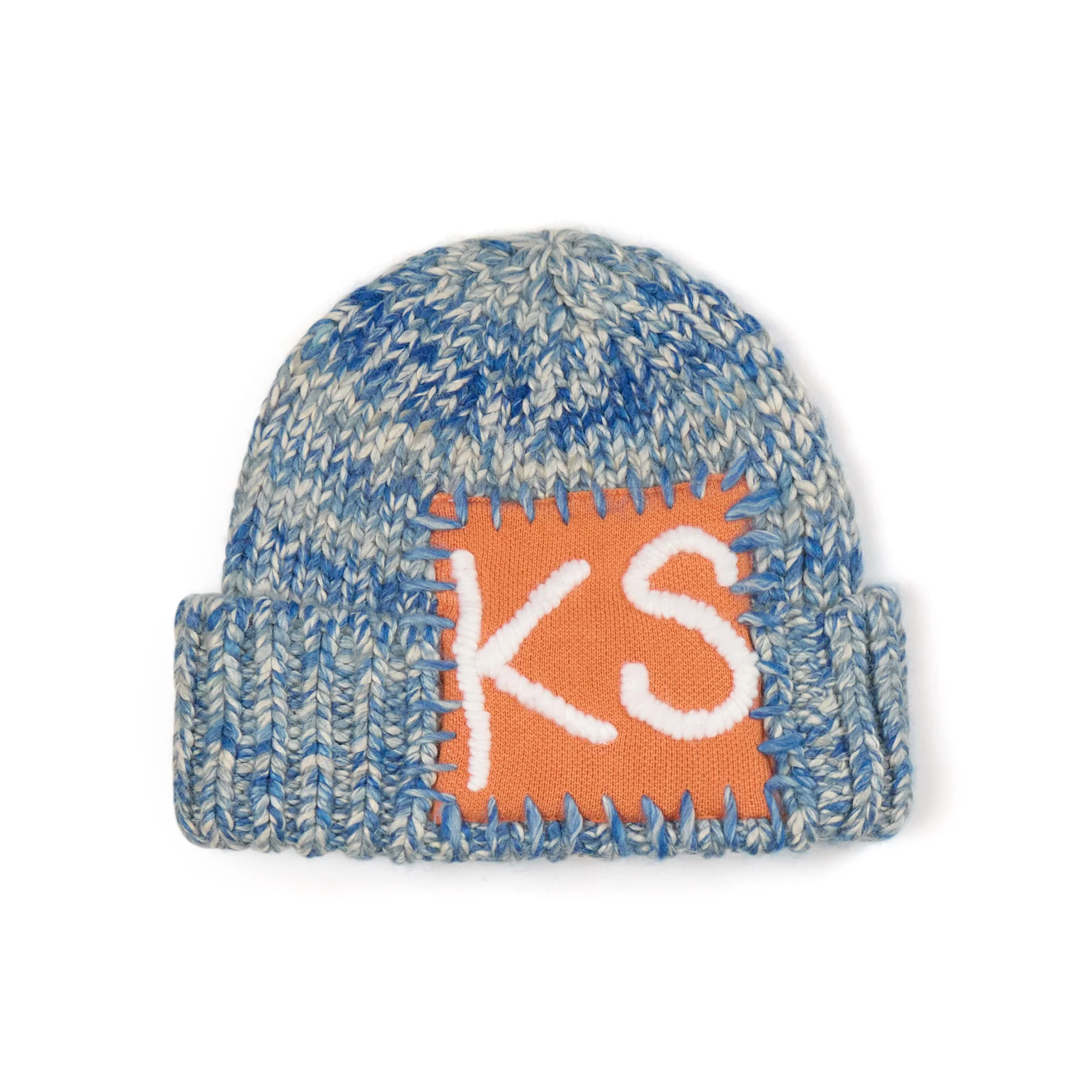 KS Patched Beanie [Blue]