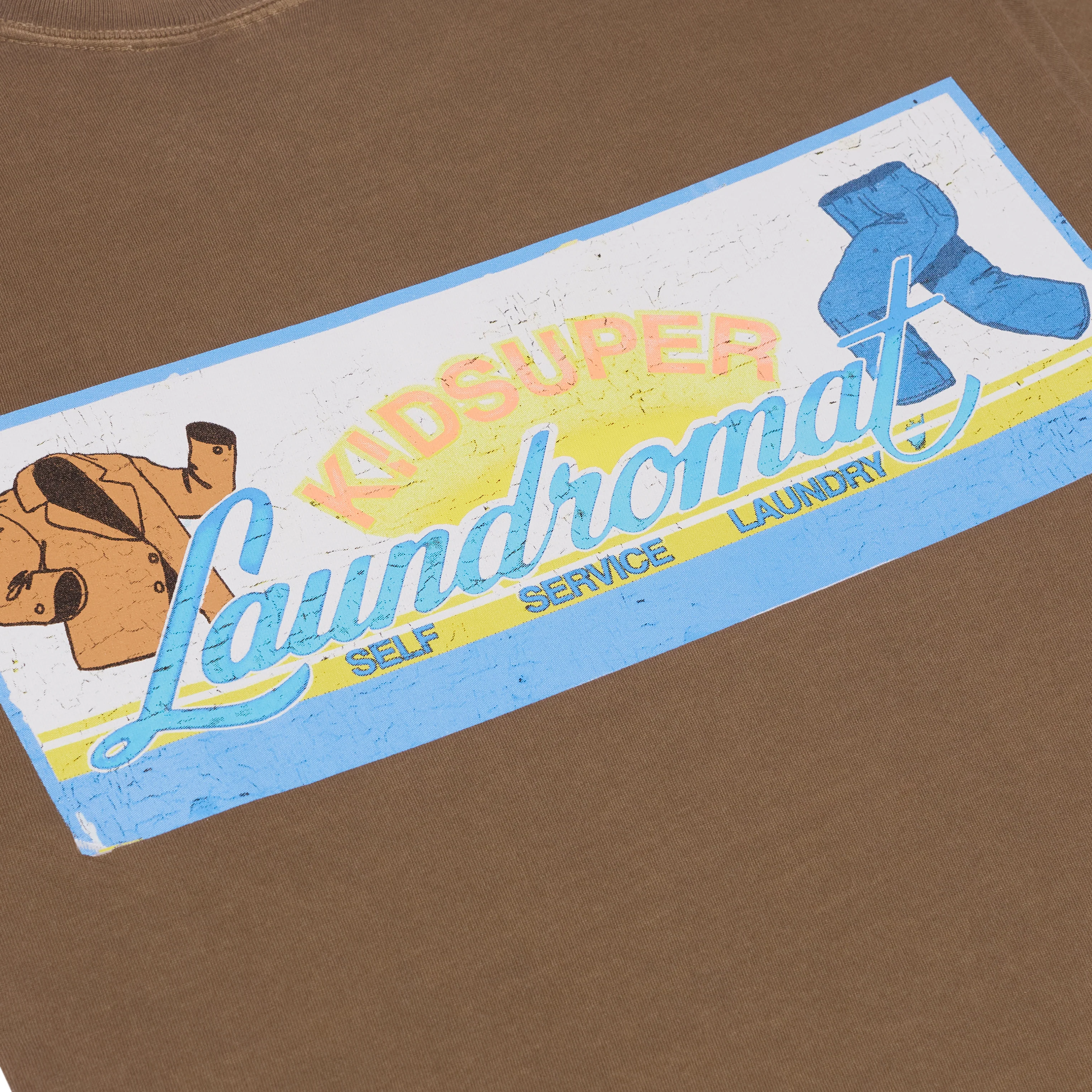 Laundromat Tee [Brown] - Image 3