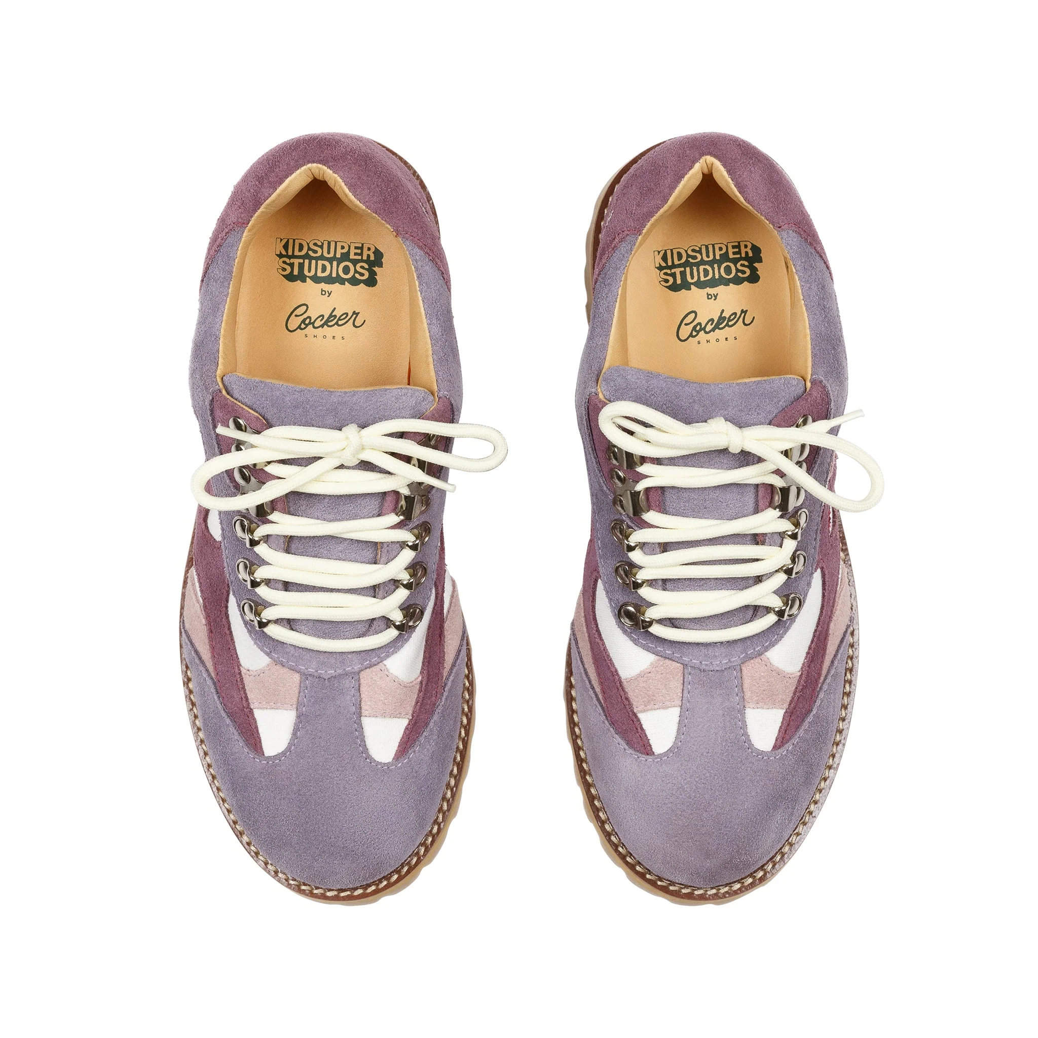 Low Boots with Swirls [Purple/Multi] - Image 2