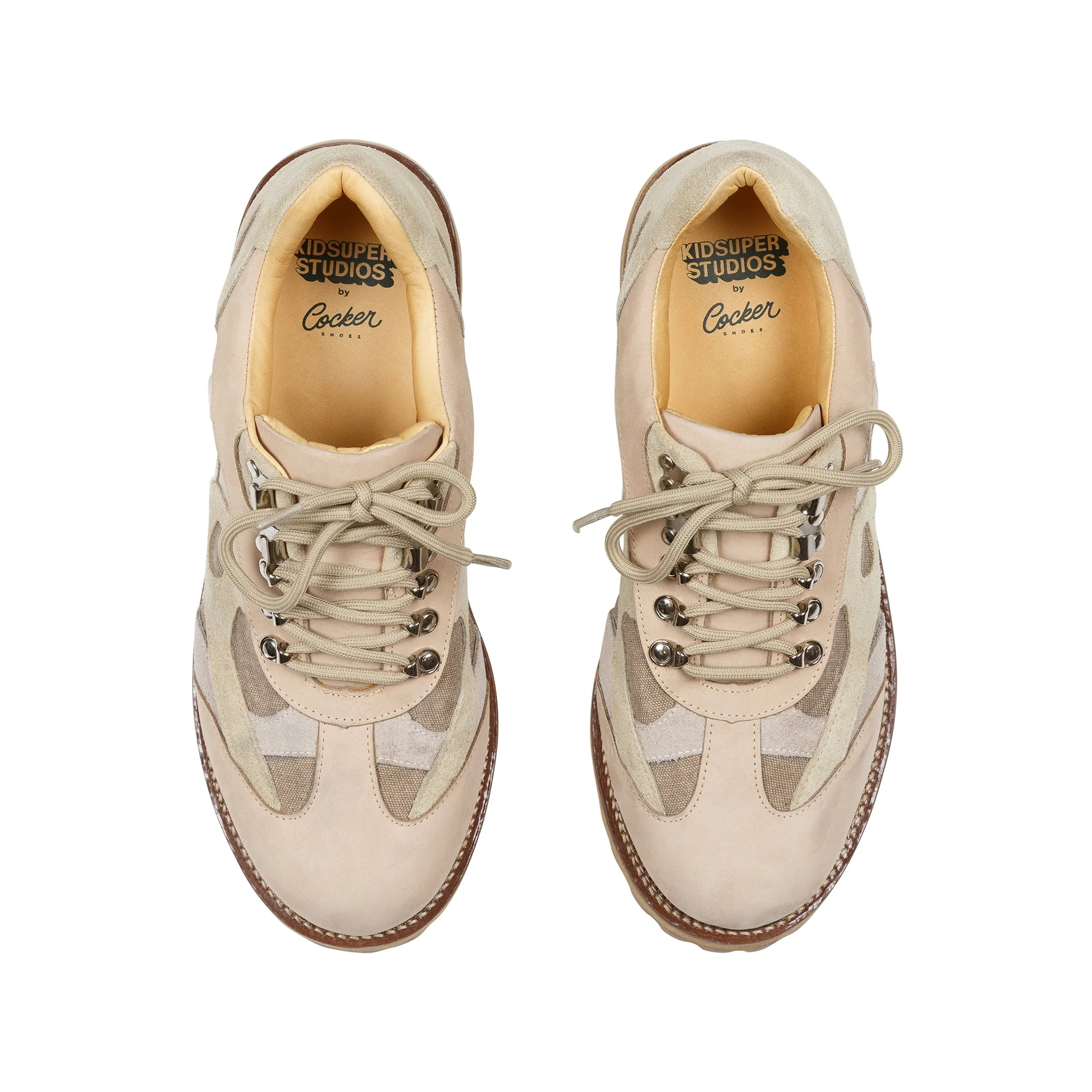 Low Boots with Swirls [Tan] - Image 2