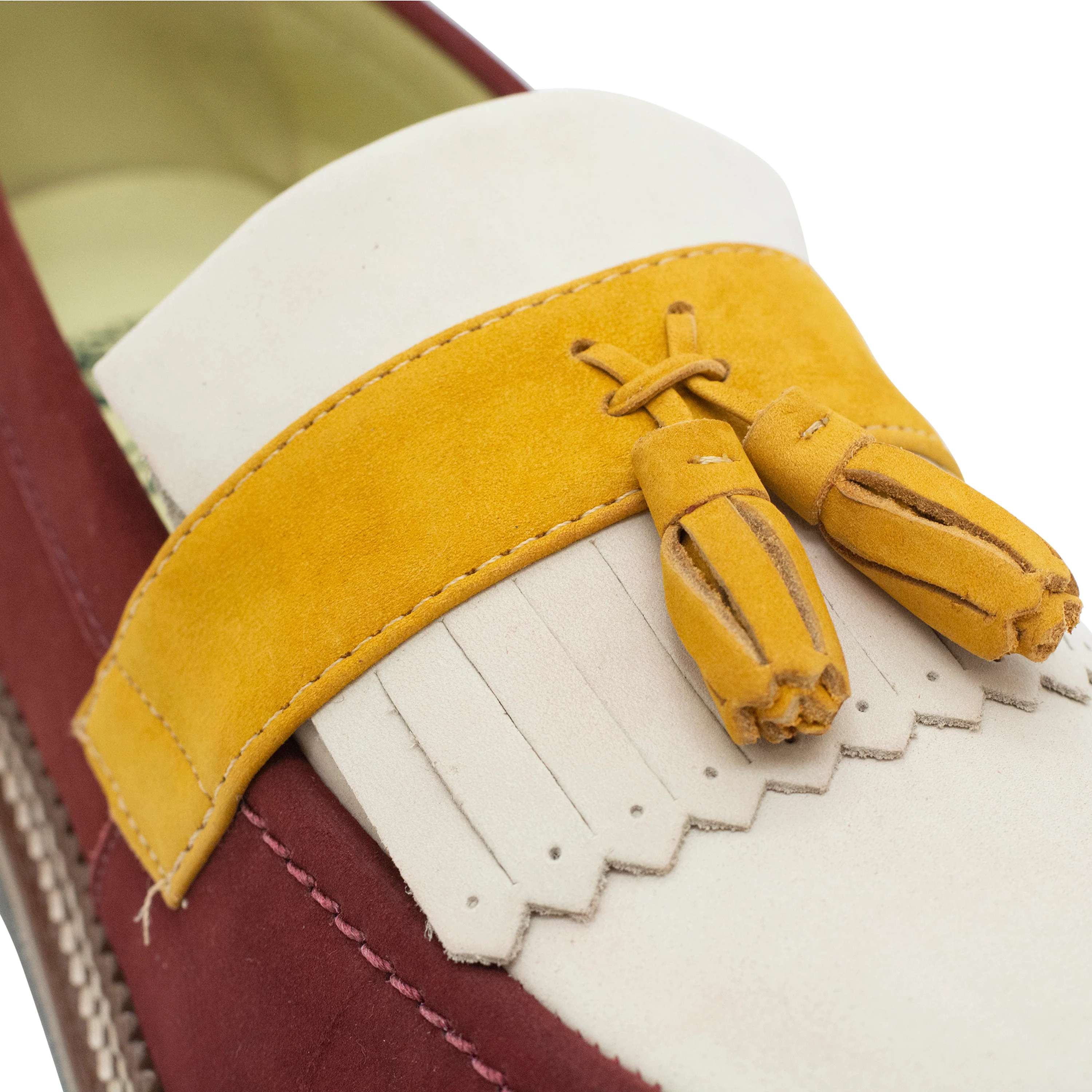 Moonwalk Loafer™️ [Maroon/Yellow] - Image 4