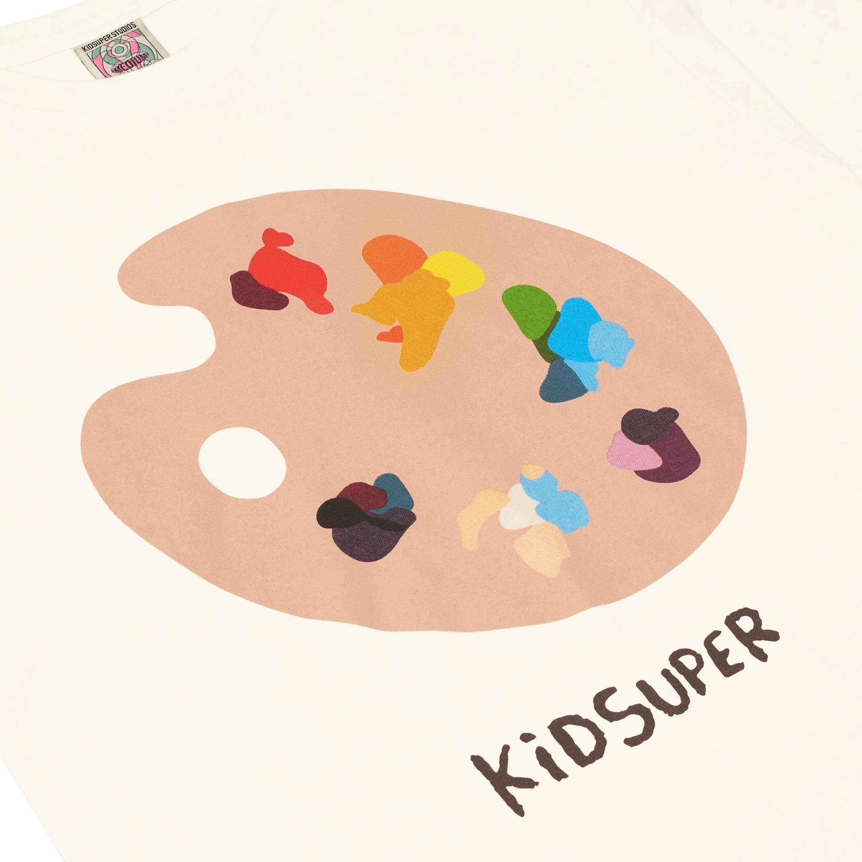 Paint Palette Tee [Natural] - Image 2