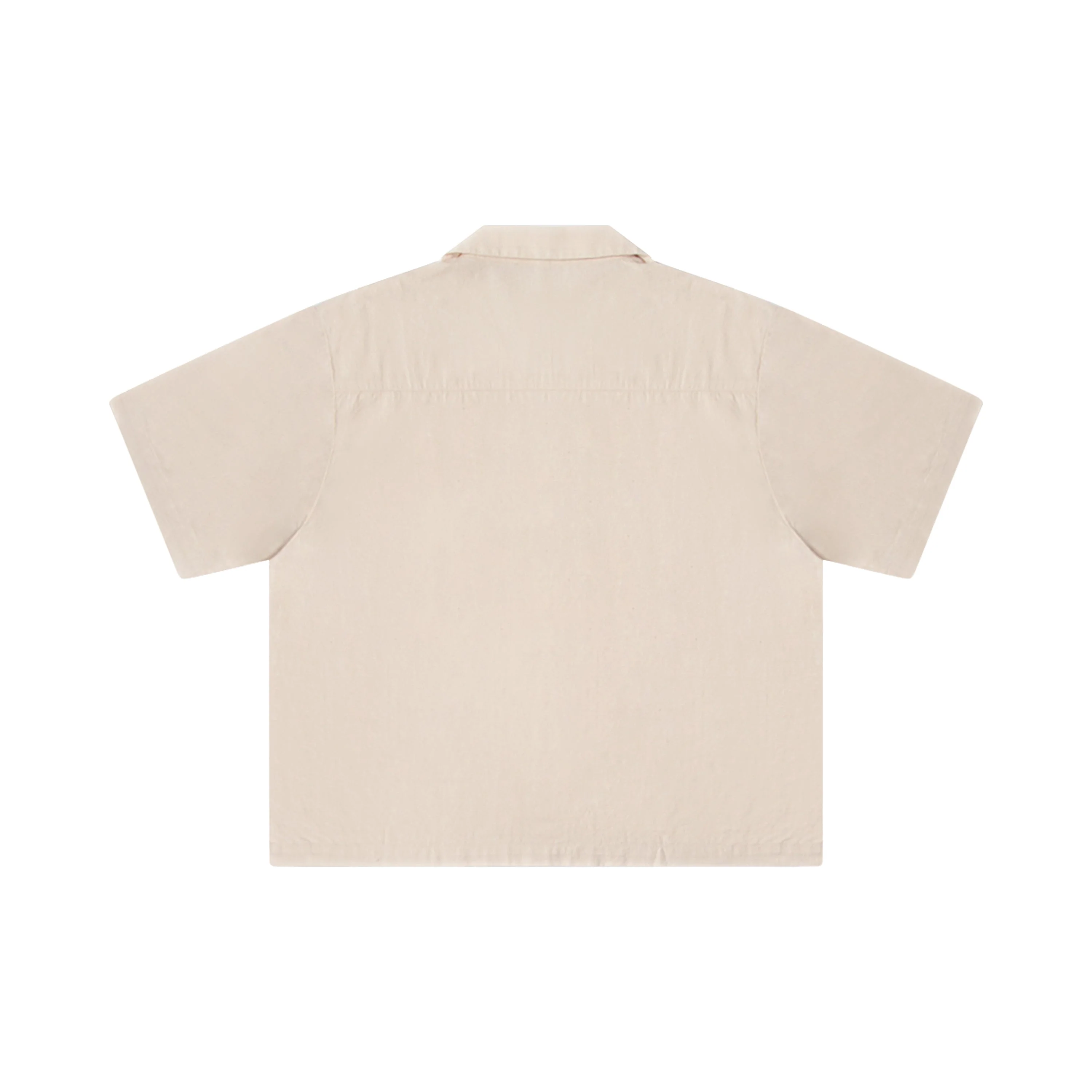 Painted Circus Girl Camp Shirt [Natural] - Image 2