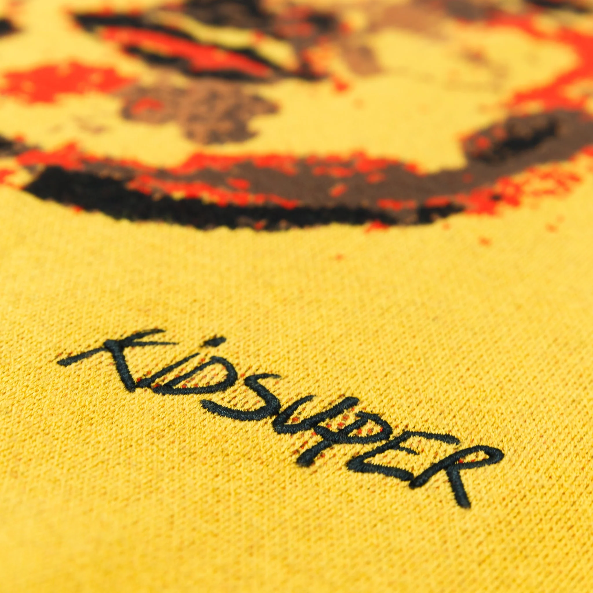 Painted Face Sweater [Yellow] - Image 3