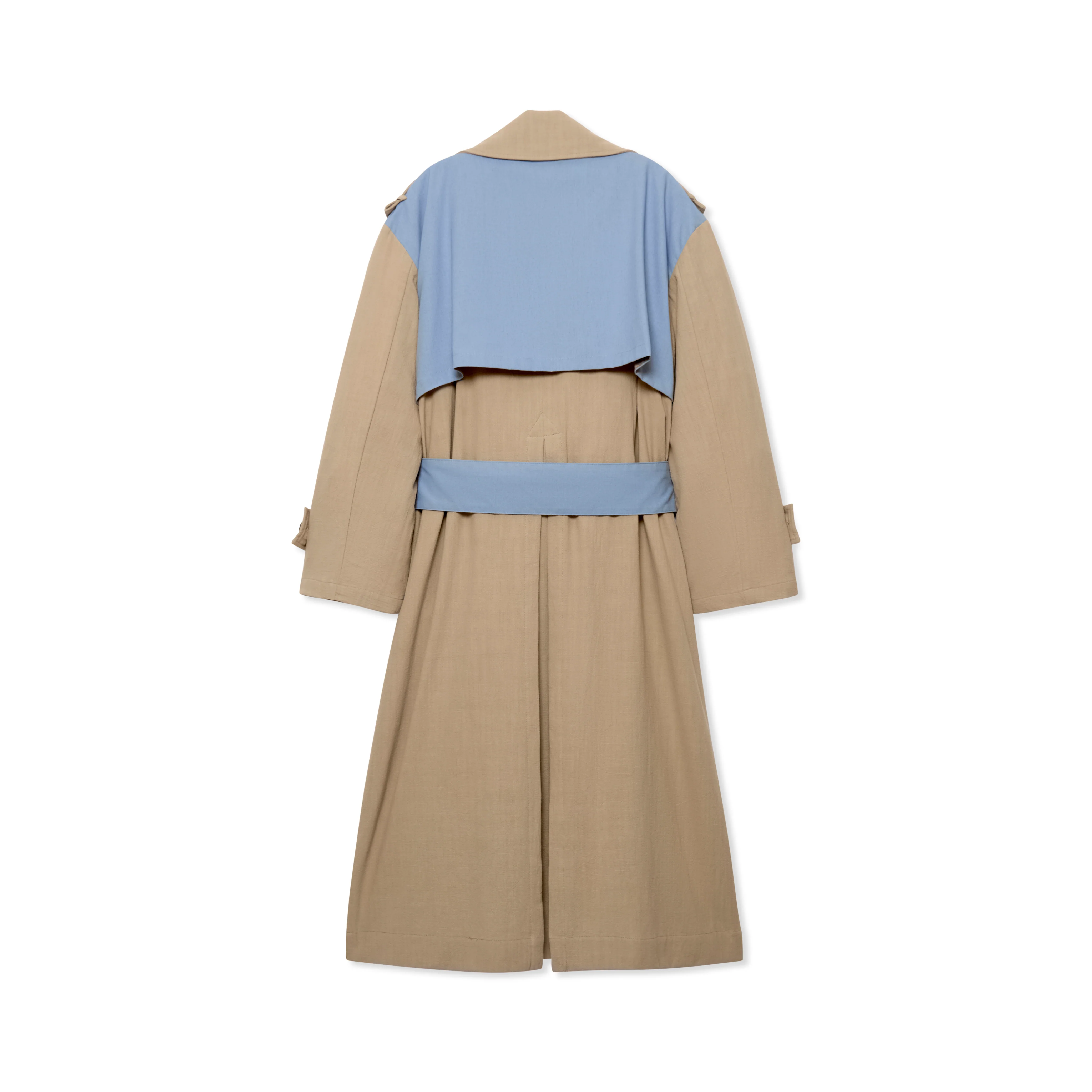 Painted Girl Trench Coat - Image 2