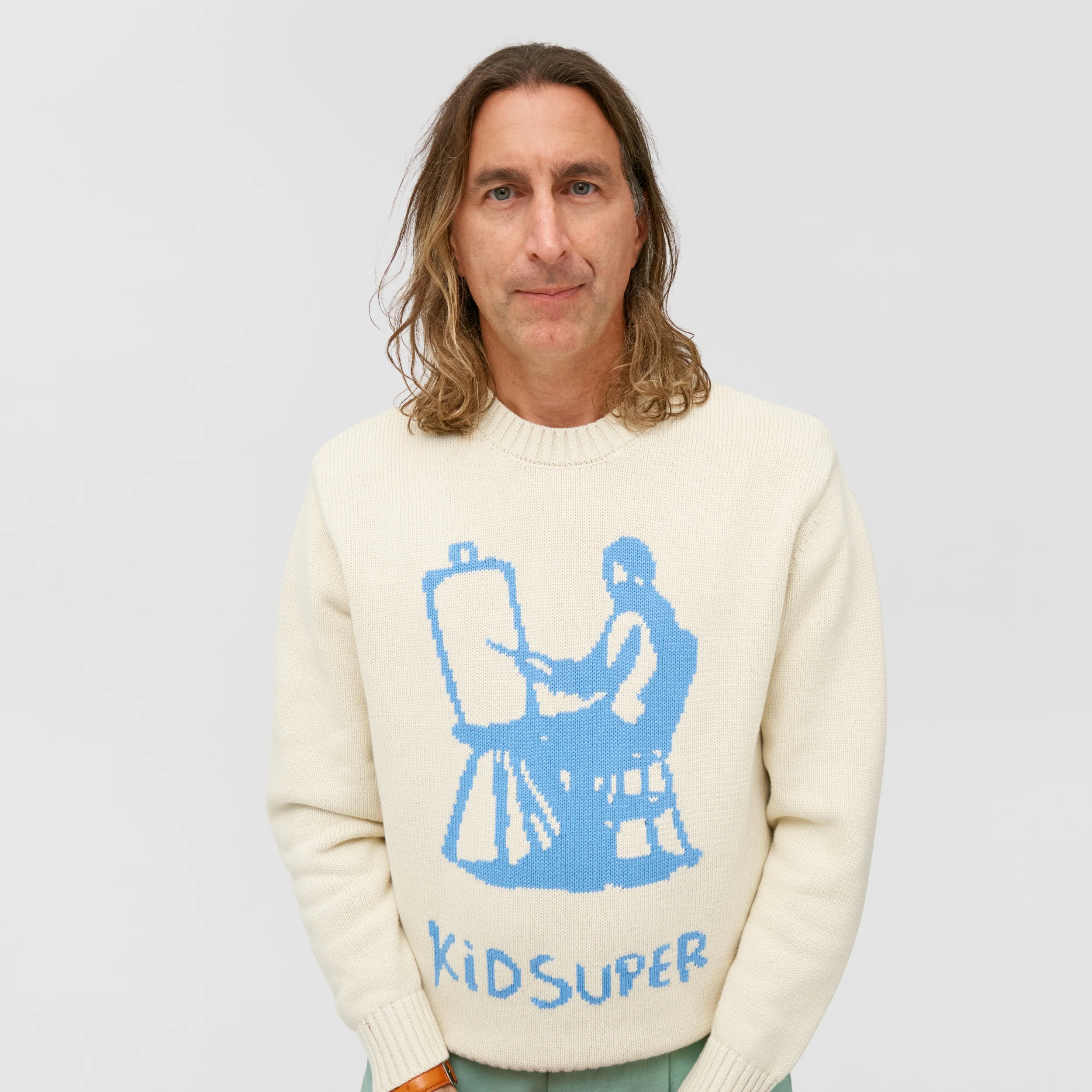 Painter Graphic Sweater [Natural] - Image 3