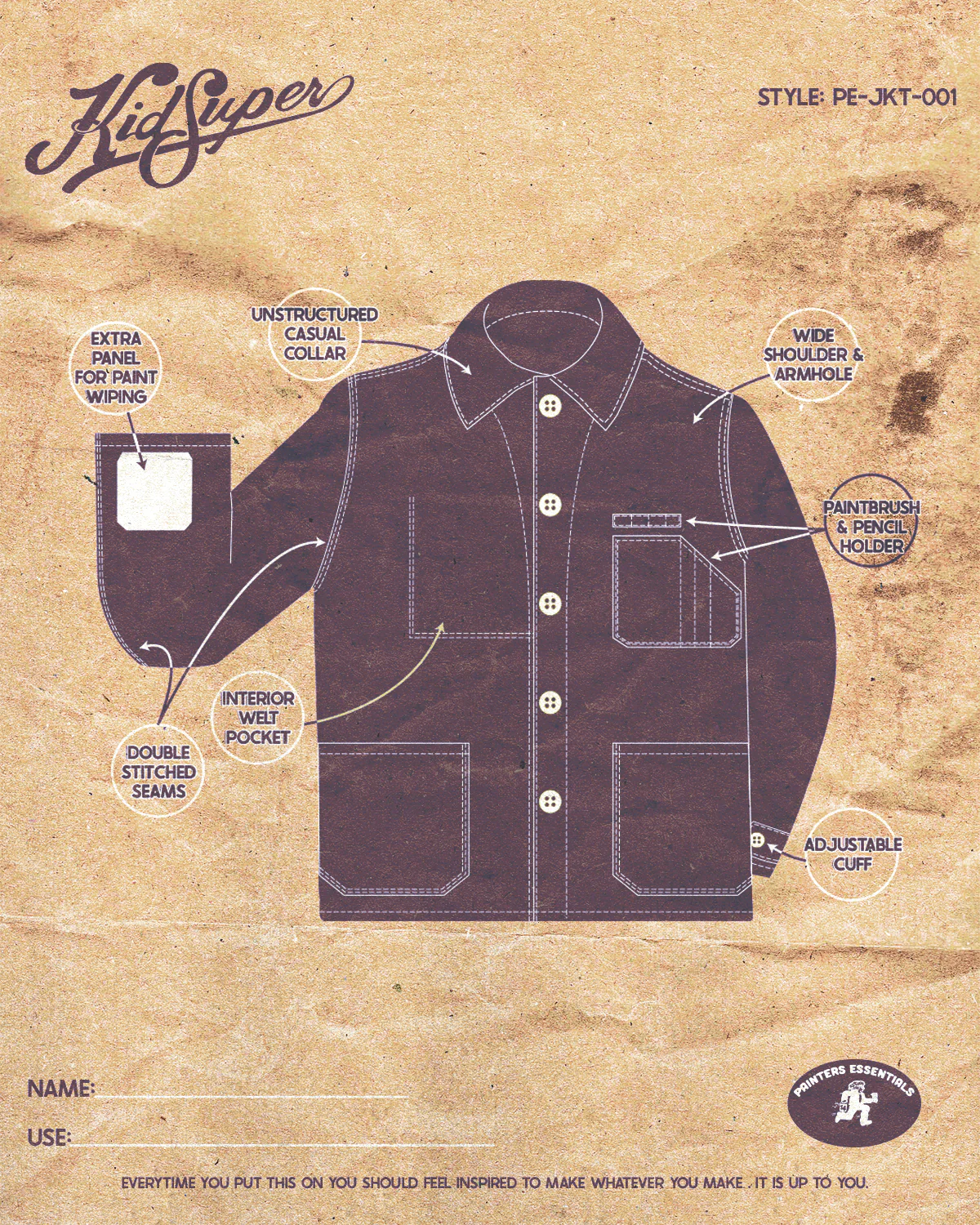 Painters Essentials Chore Coat [Black] - Image 5