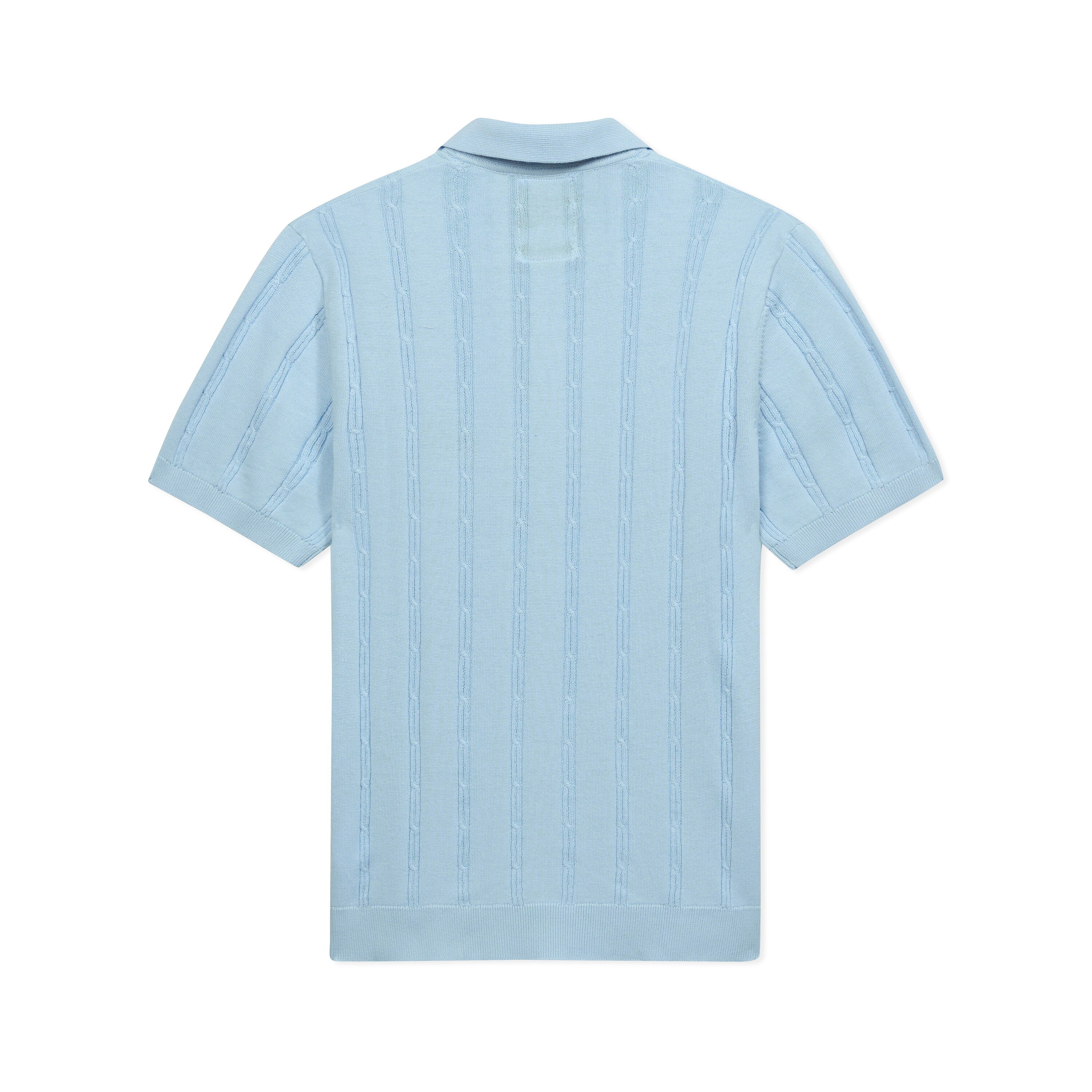 Painters Logo Knit Polo [Light Blue] - Image 2