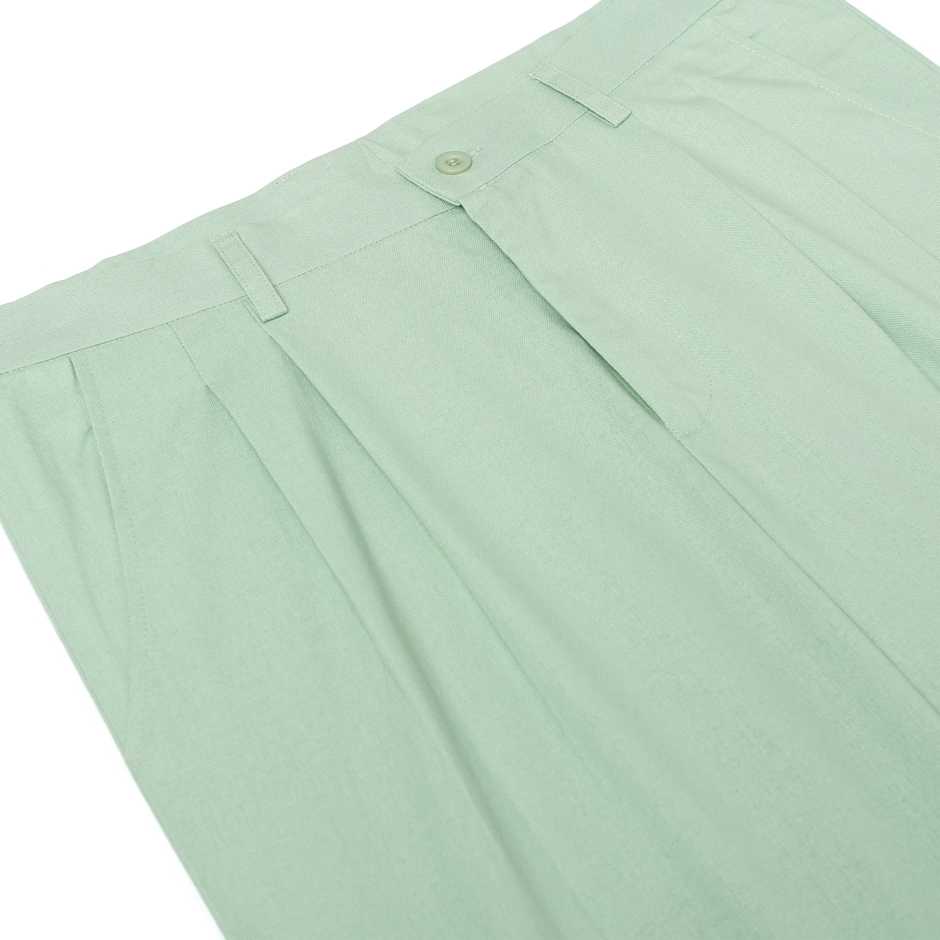Patched Doodle Suit Wide Leg Bottom [Green] - Image 3