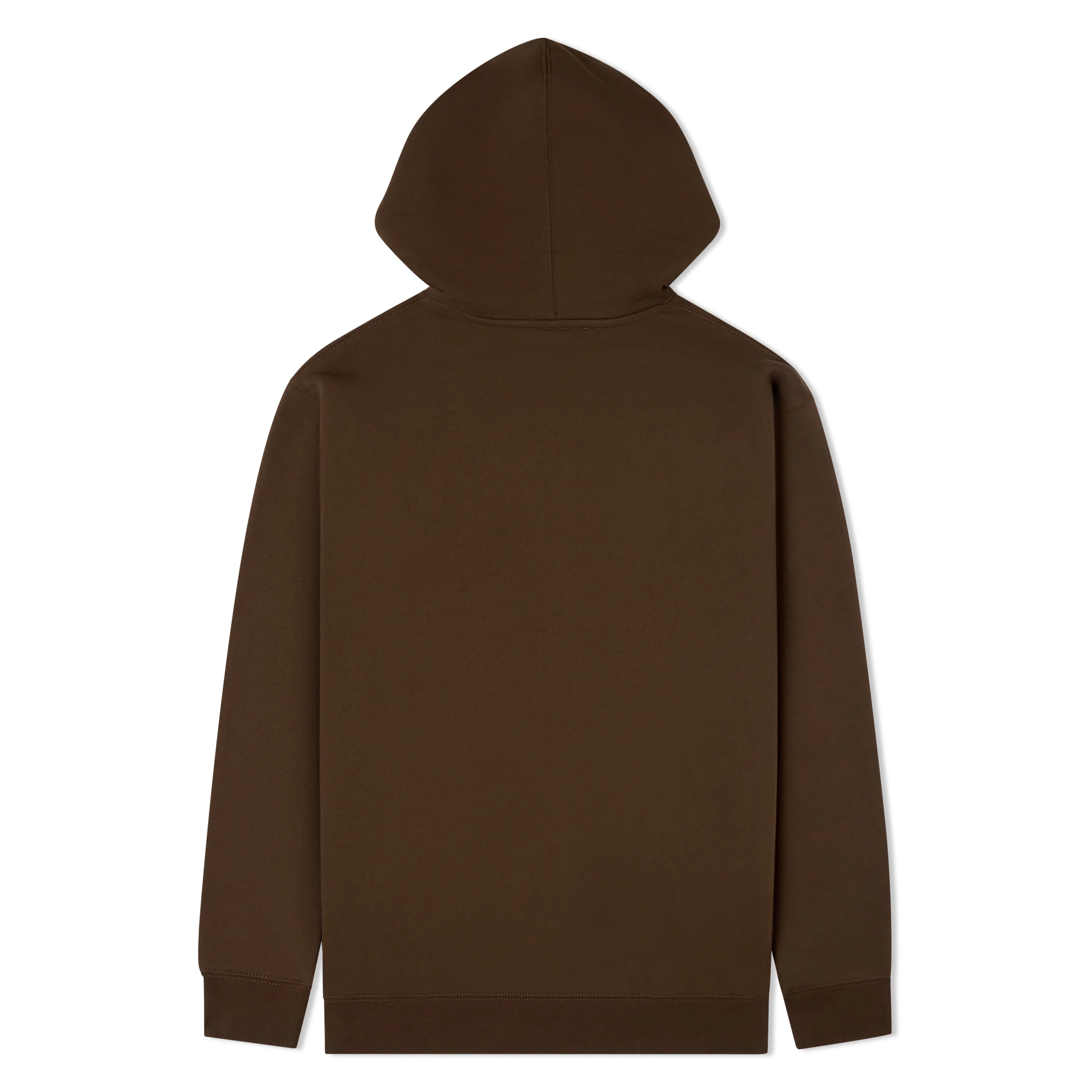 Patched Doodles Hoodie [Brown] - Image 3