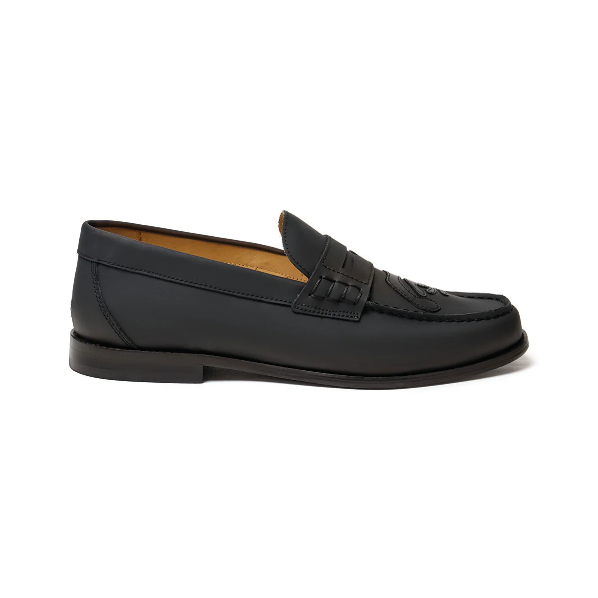 Patchwork Penny loafer [Black] - Image 2