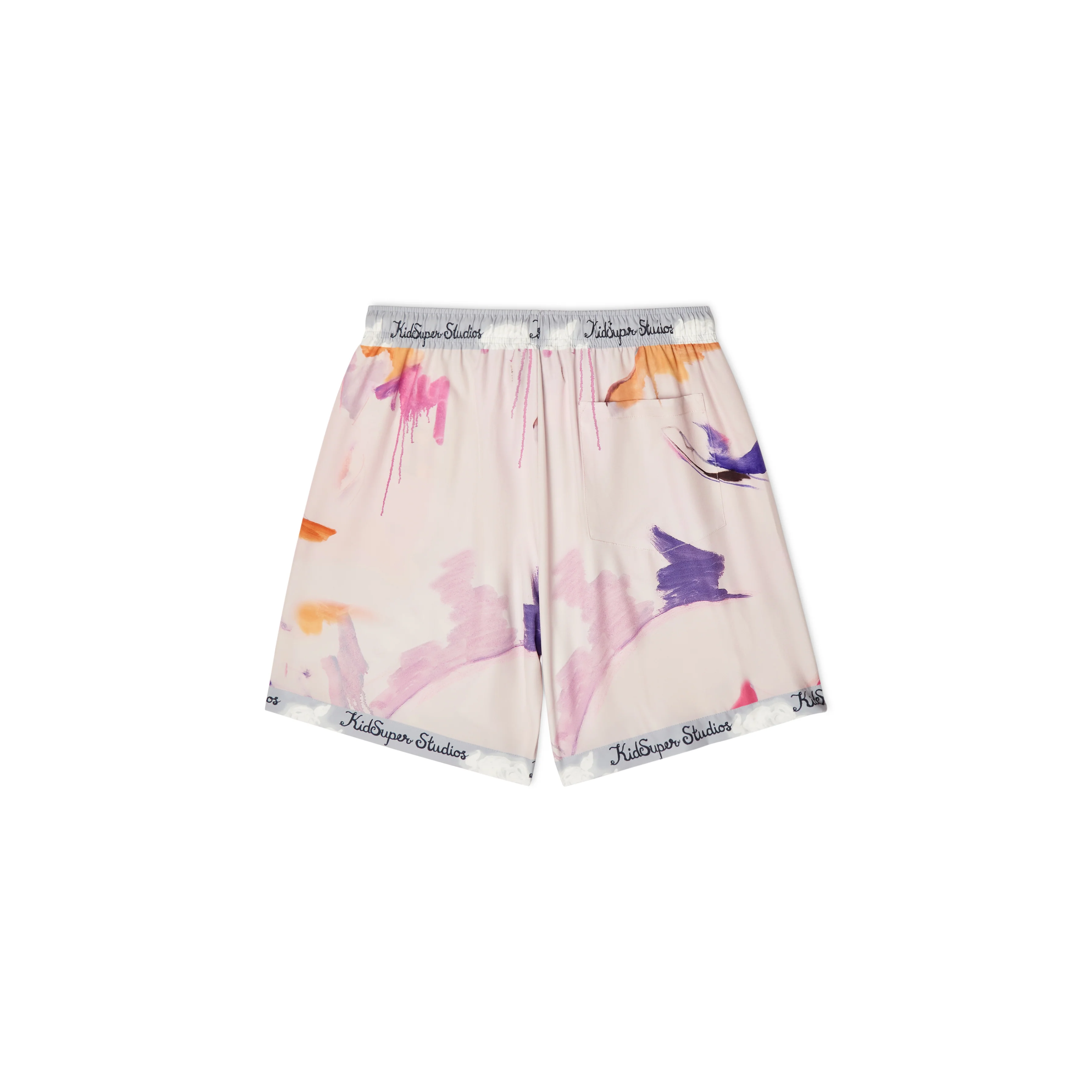 Printed Shorts [White/Multi] - Image 2