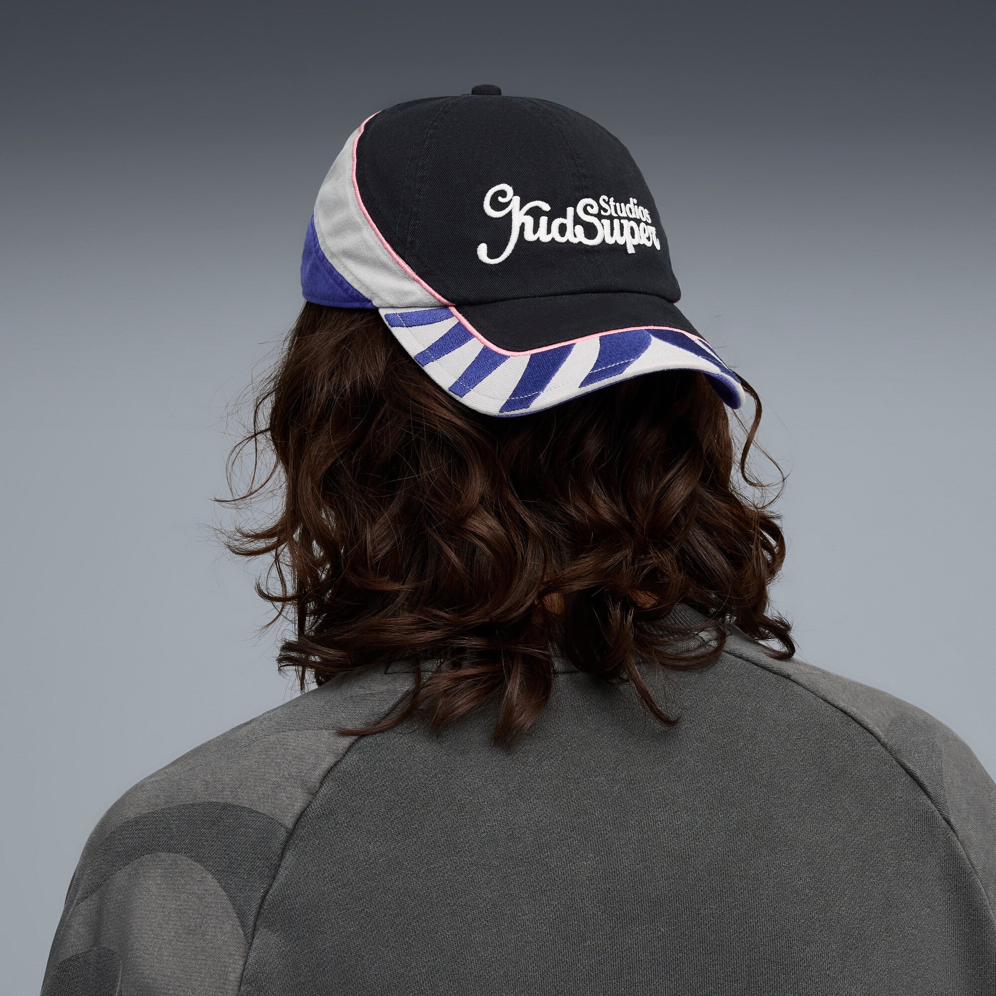 PUMA X KIDSUPER BB CAP [PUMA Black/Lapis Lazuli] - Image 5