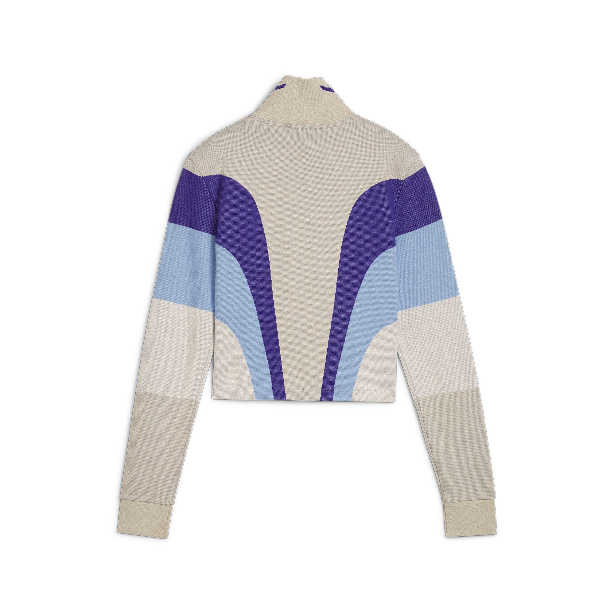Puma x KidSuper Cropped Womens Jacket [Desert Dust] - Image 2