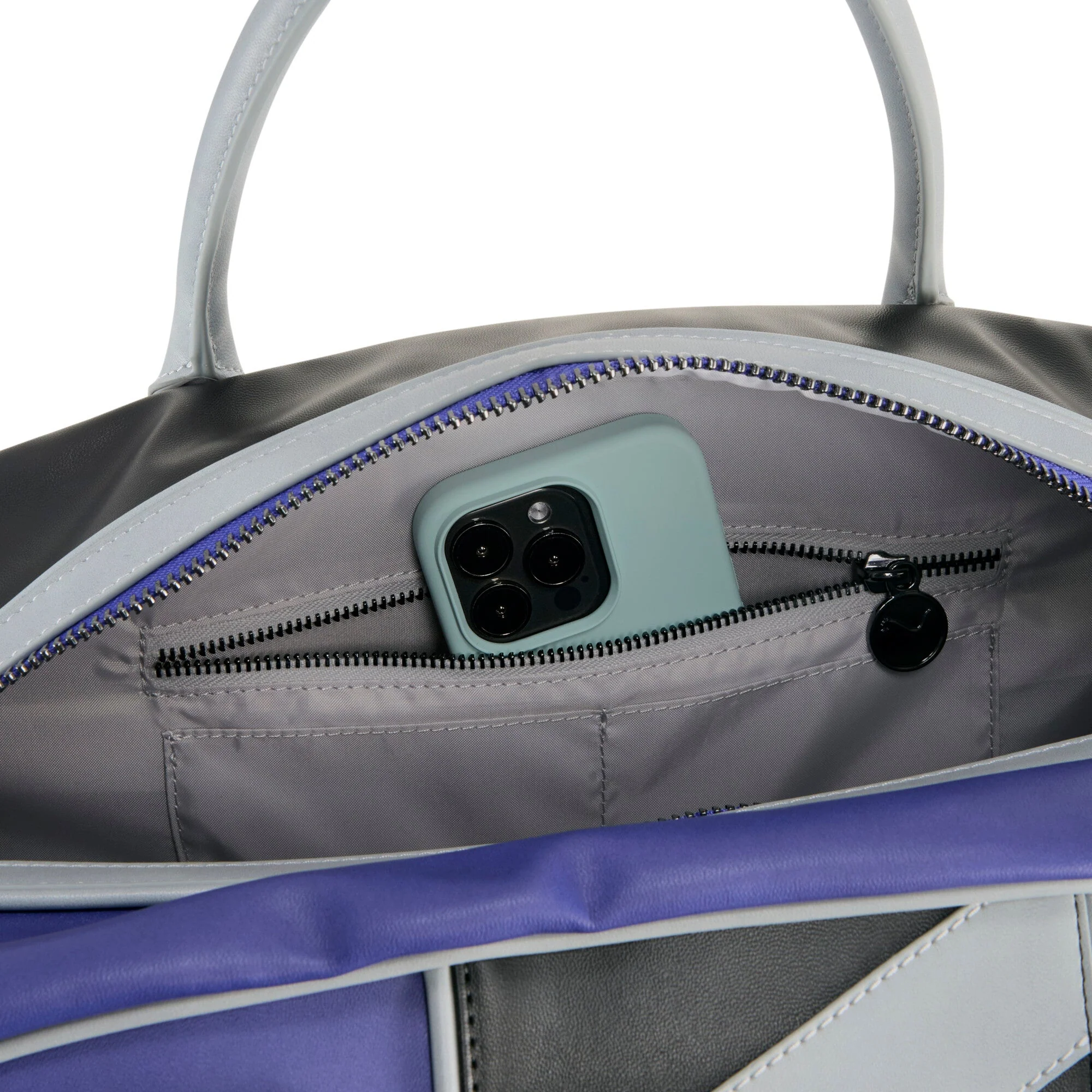 PUMA x KIDSUPER Grip Bag [PUMA Black/Gray Echo] - Image 7