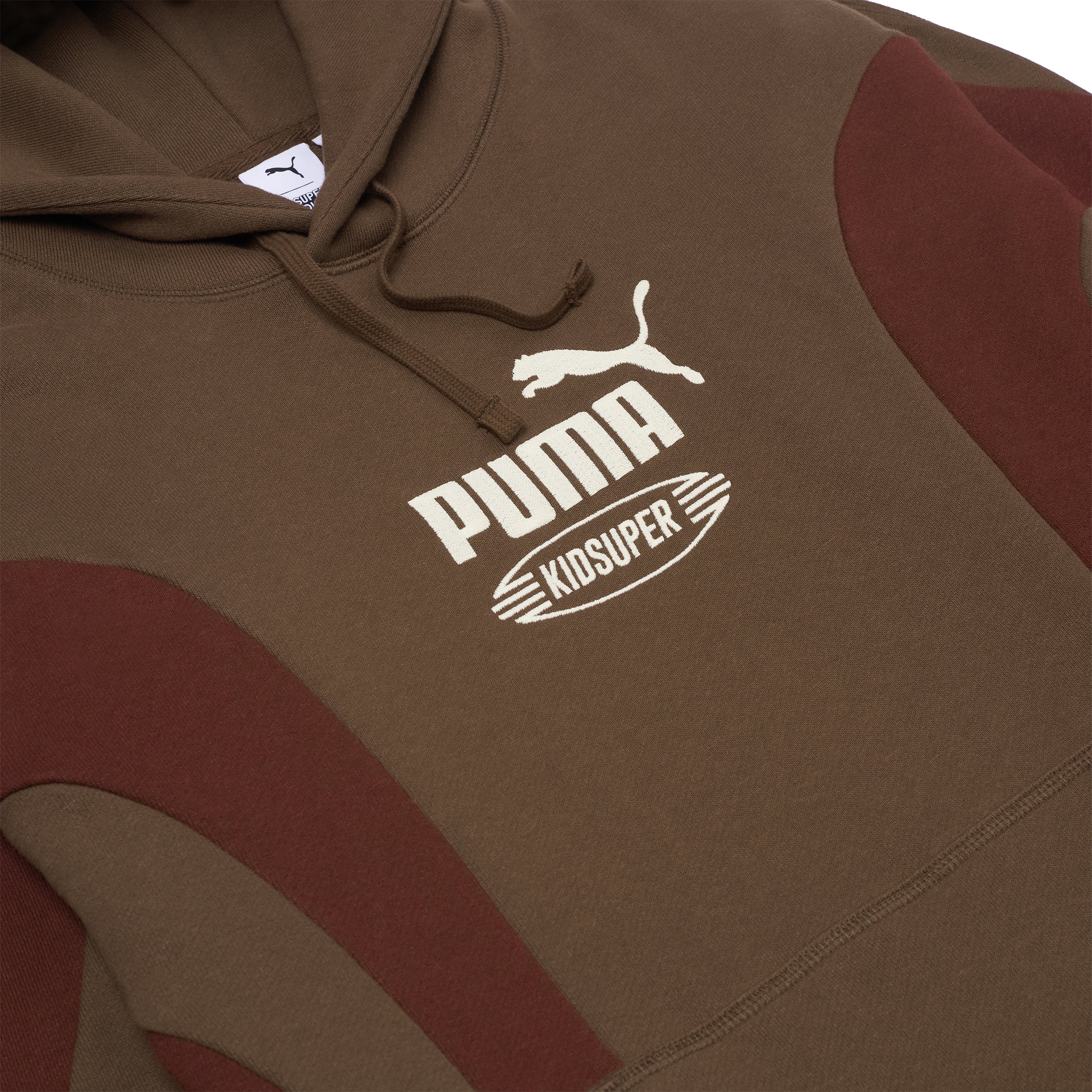 PUMA X KIDSUPER HOODIE [CHESTNUT BROWN] - Image 3