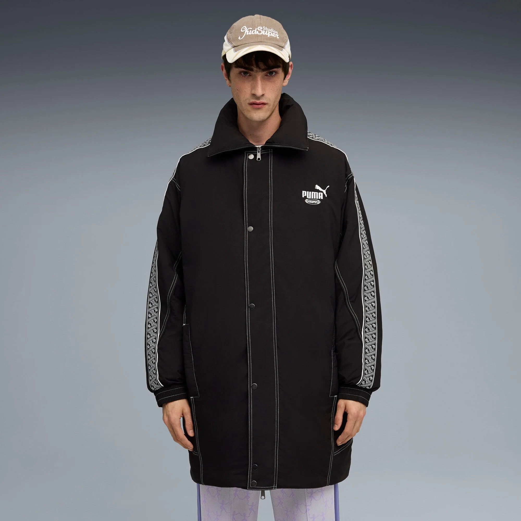 PUMA x KIDSUPER King Oversized Puffer Jacket [PUMA Black] - Image 3