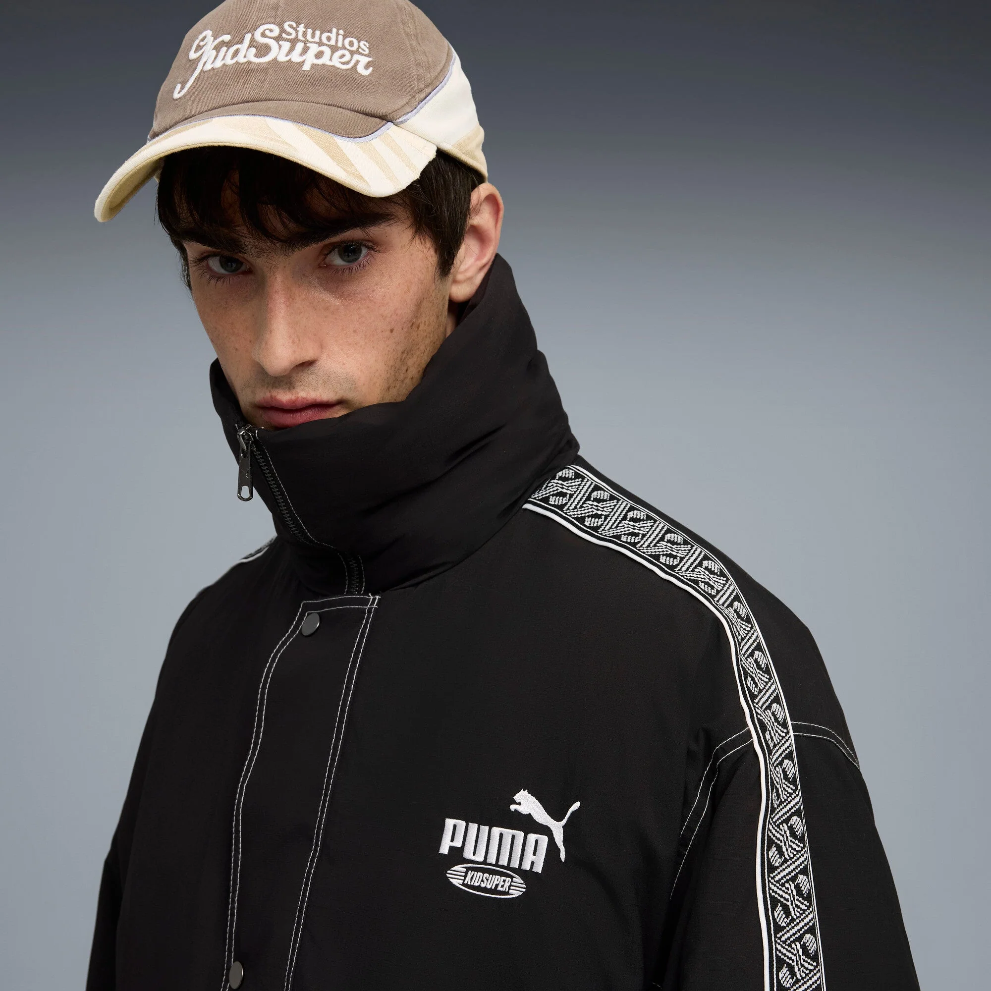 PUMA x KIDSUPER King Oversized Puffer Jacket [PUMA Black] - Image 4