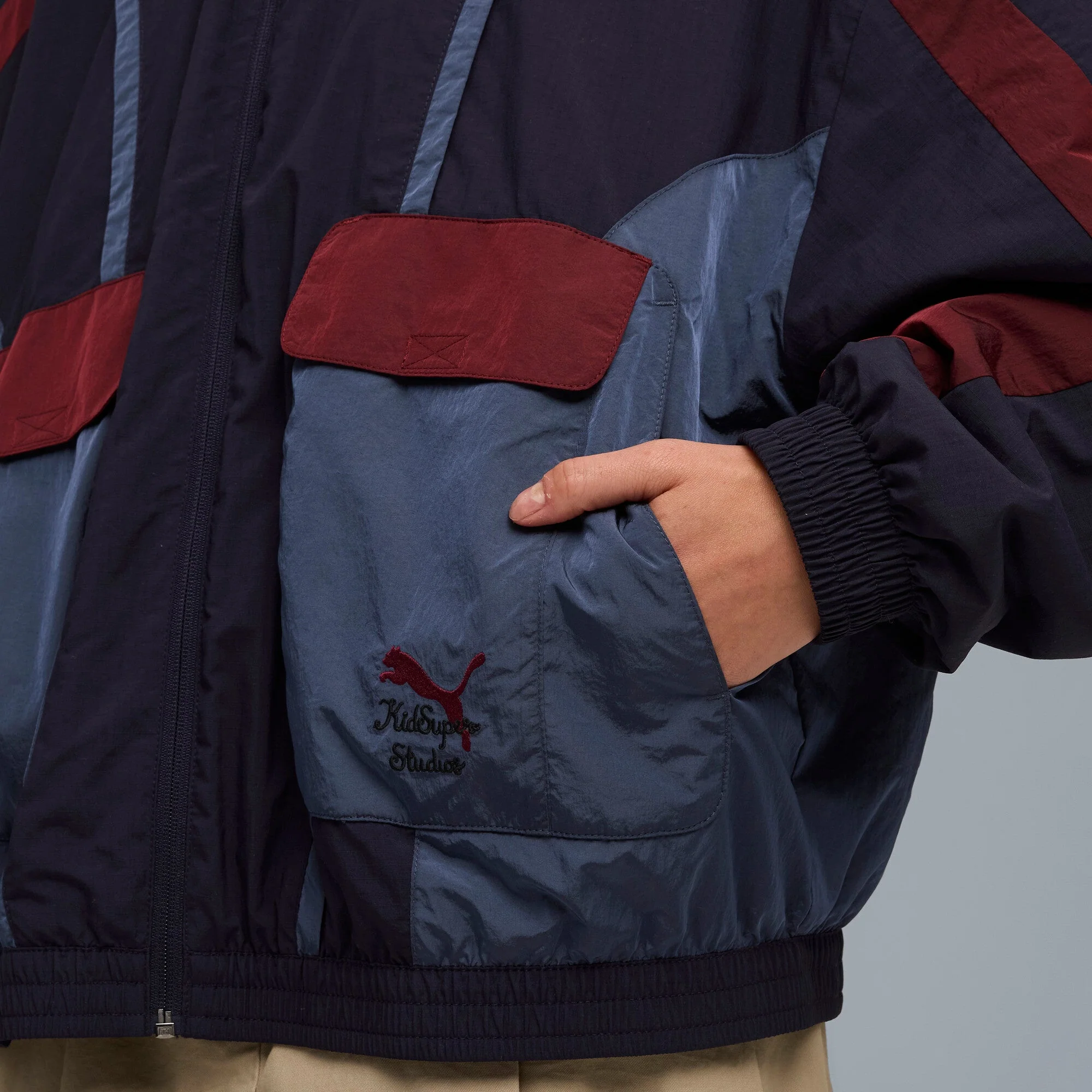 PUMA x KIDSUPER Lightweight Padded Jacket [New Navy] - Image 6