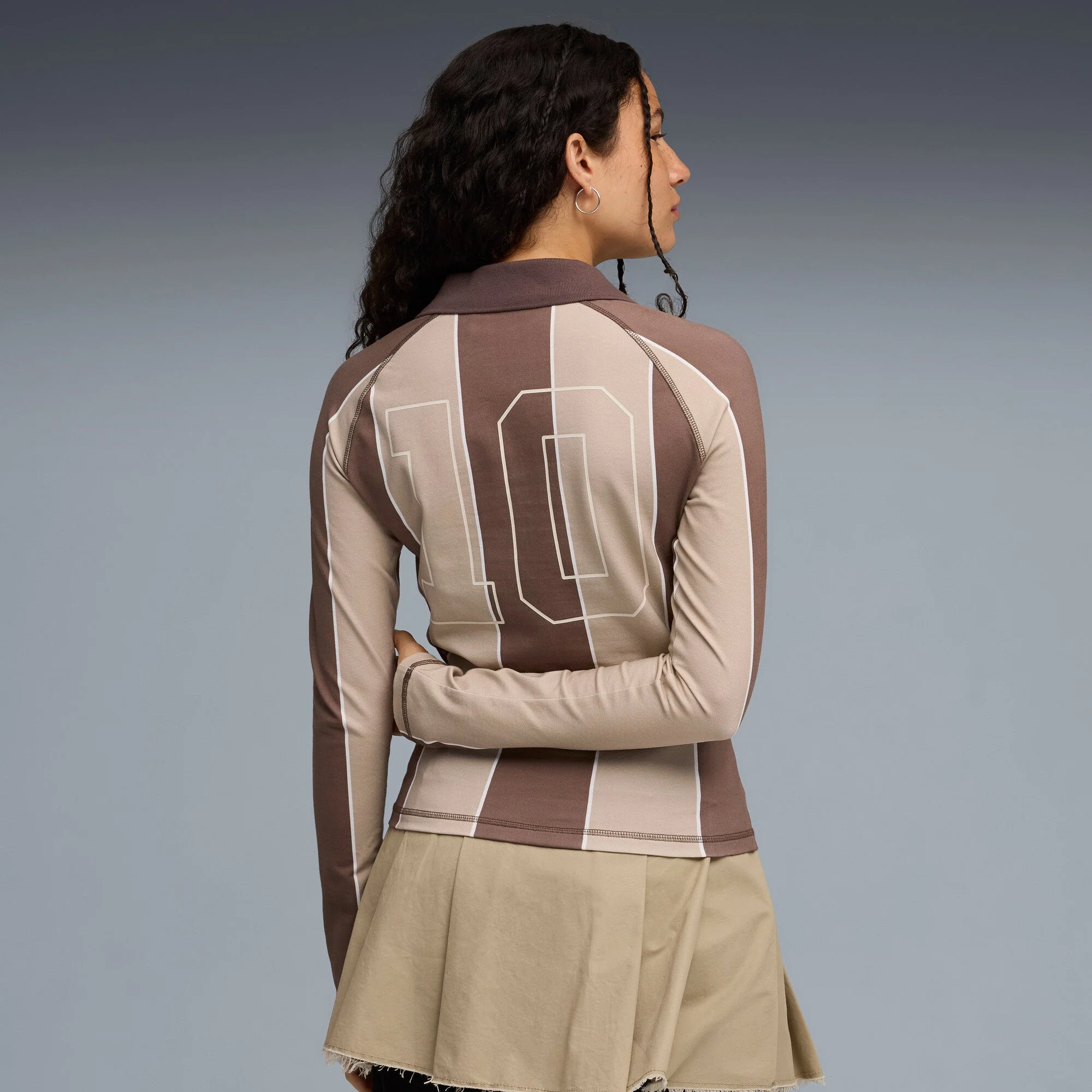 PUMA X KIDSUPER WMNS LS JERSEY [Flat Bronze/AOP] - Image 6