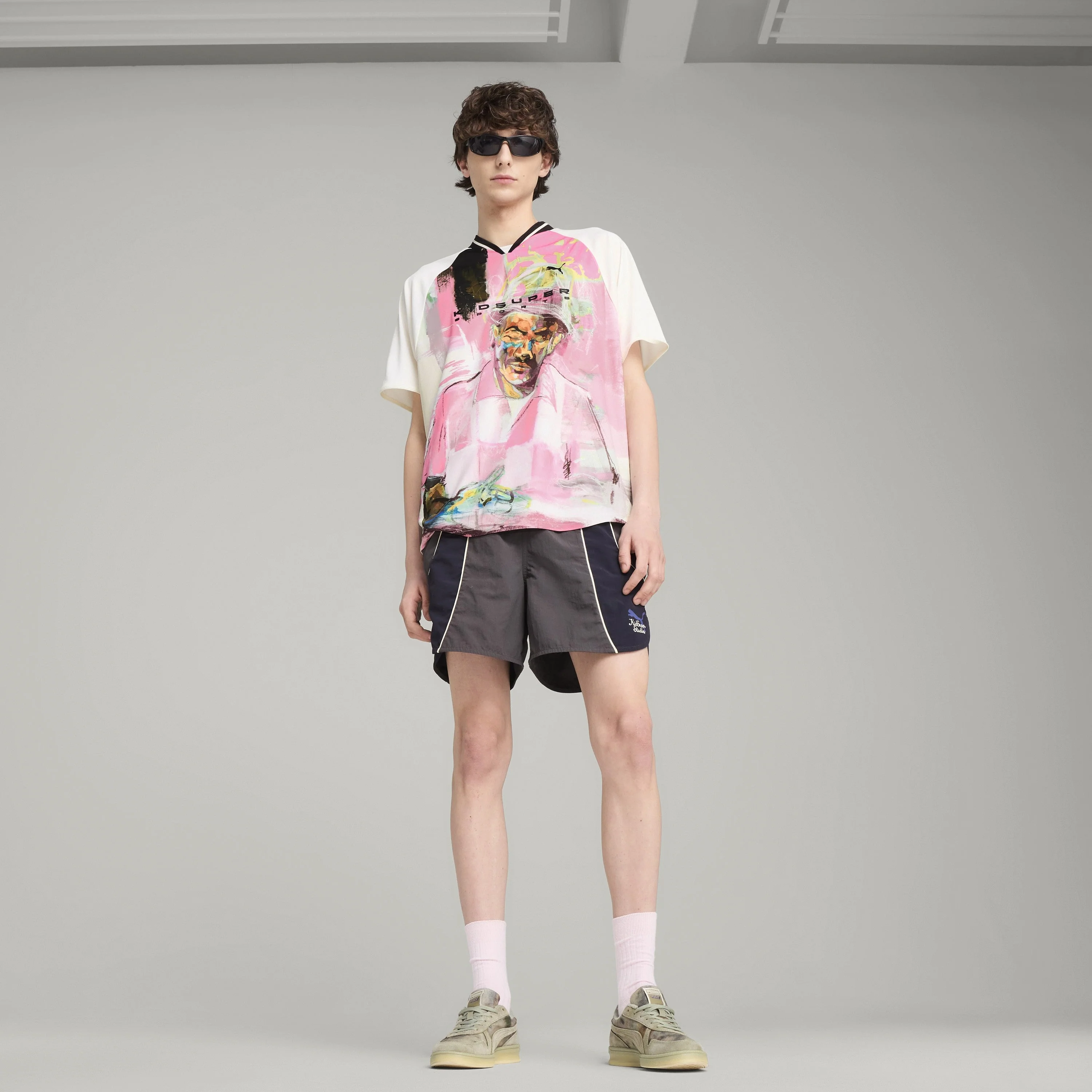 PUMA X KIDSUPER PAINTED JERSEY [Warm White] - Image 5