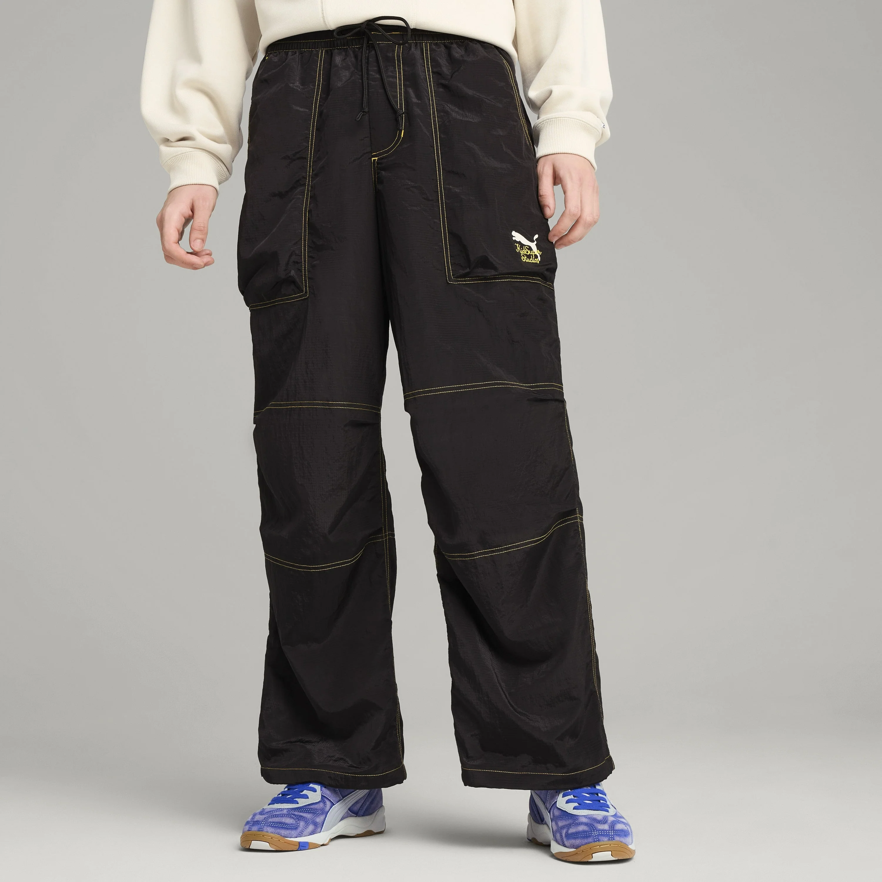 PUMA X KIDSUPER PANTS [Puma Black] - Image 3