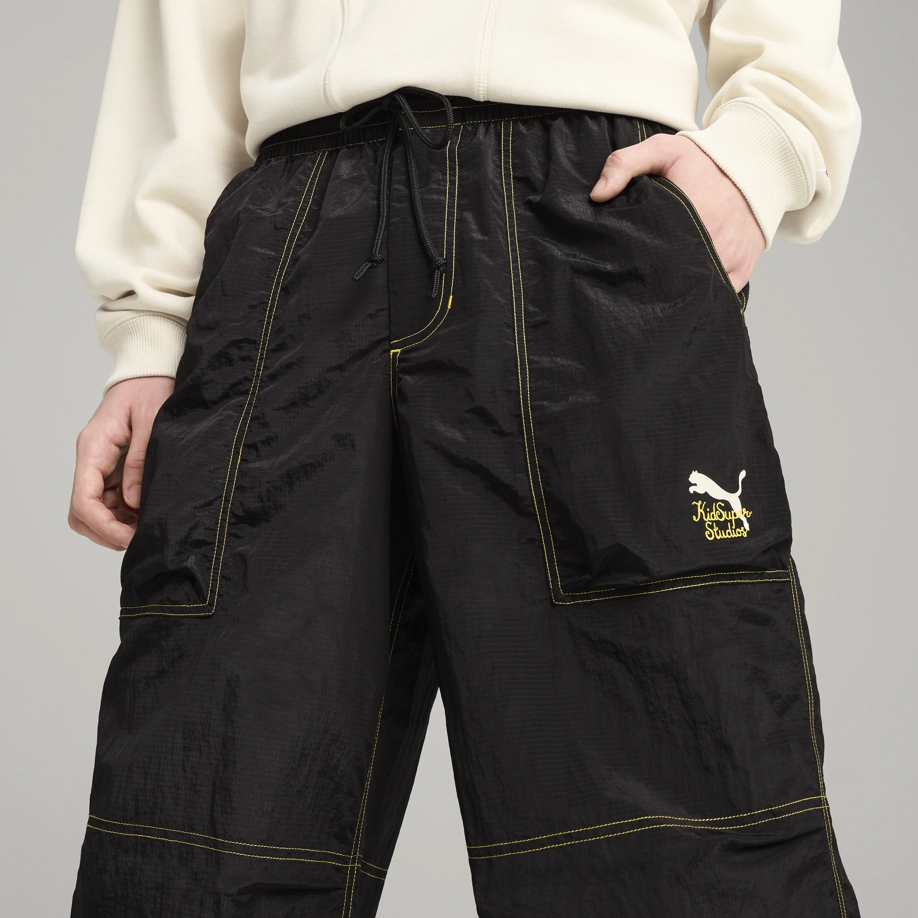 PUMA X KIDSUPER PANTS [Puma Black] - Image 6