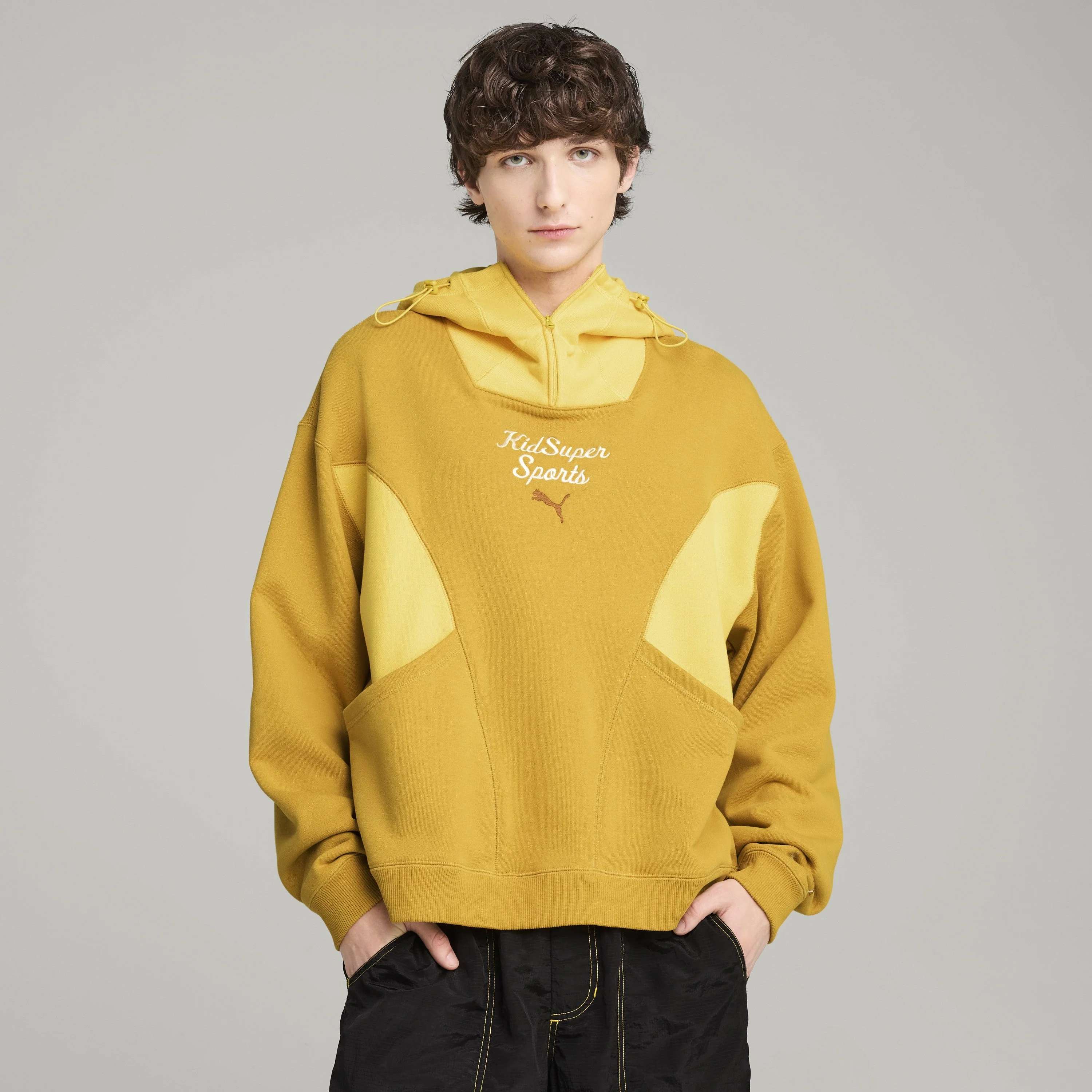 PUMA X KIDSUPER PROGRESSIVE HOODIE [Archive Gold] - Image 3