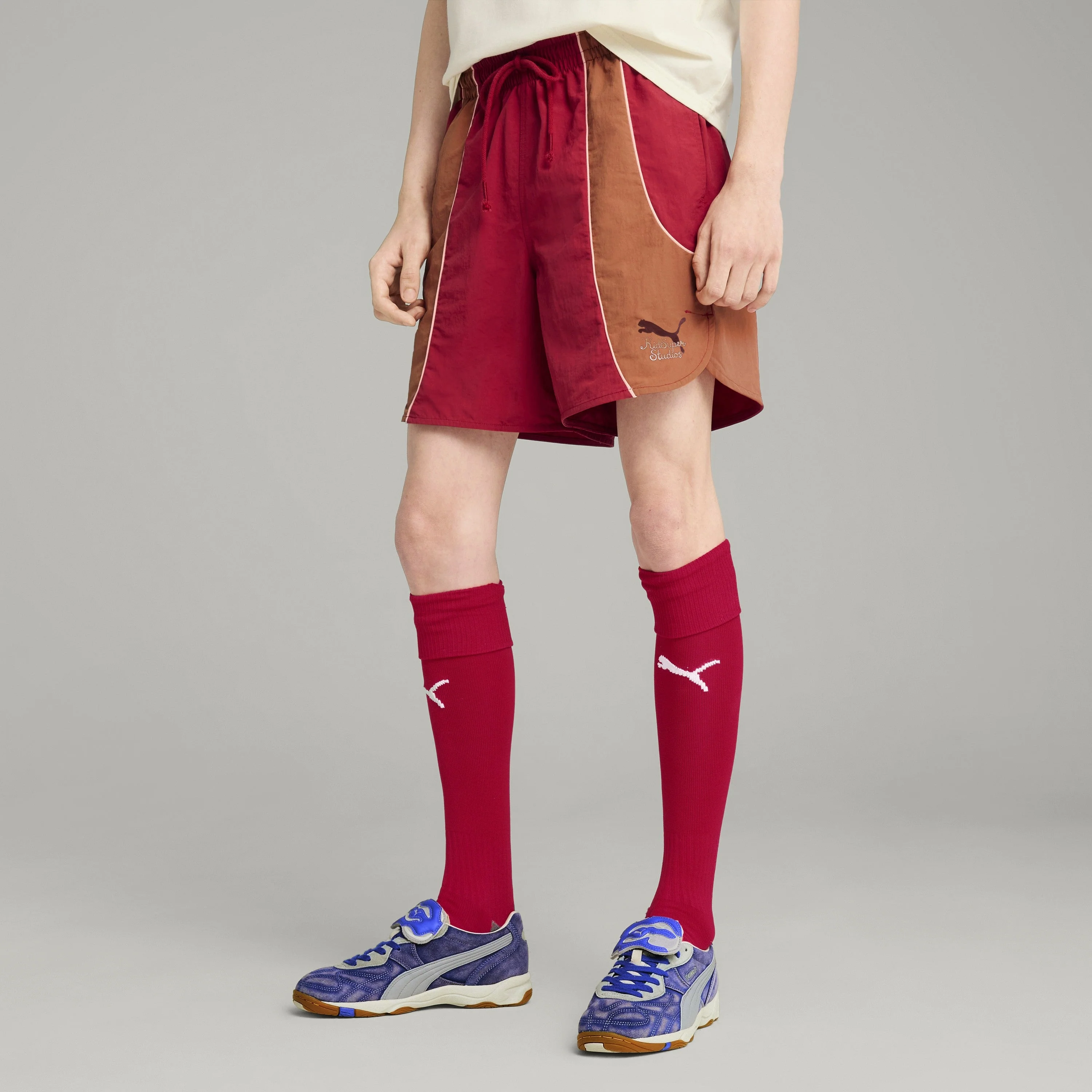 PUMA X KIDSUPER SHORTS  [Dark Crimson] - Image 4