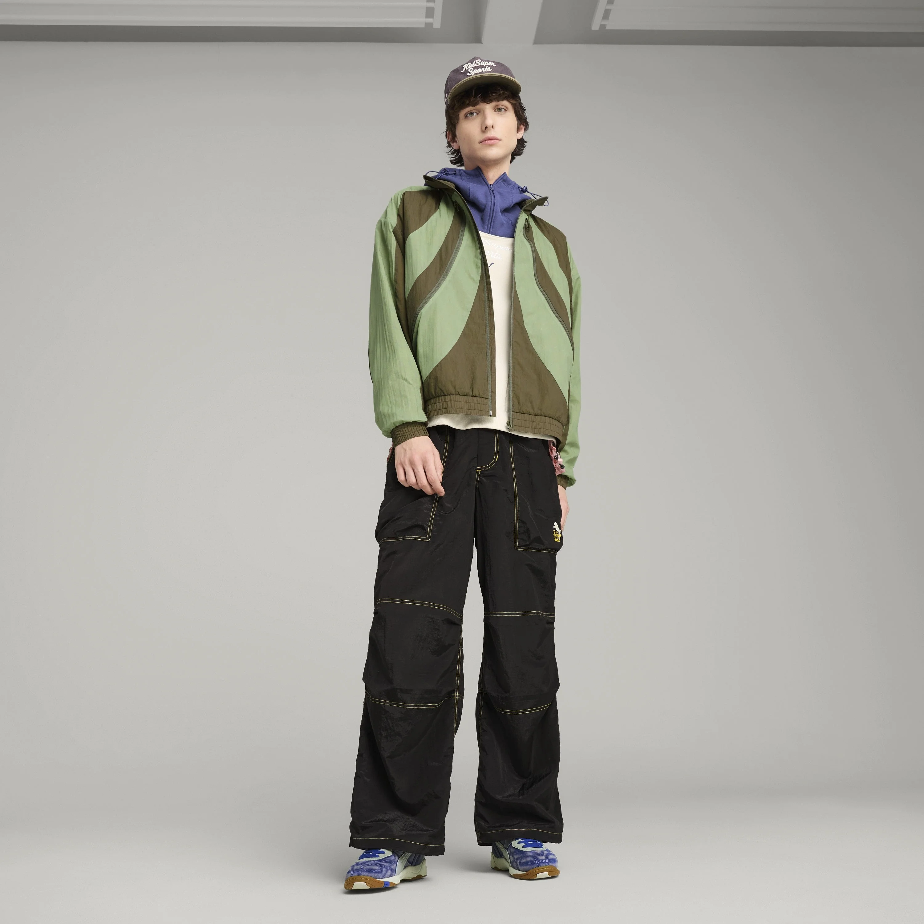 PUMA X KIDSUPER WINDBREAKER [Dusty Green] - Image 5