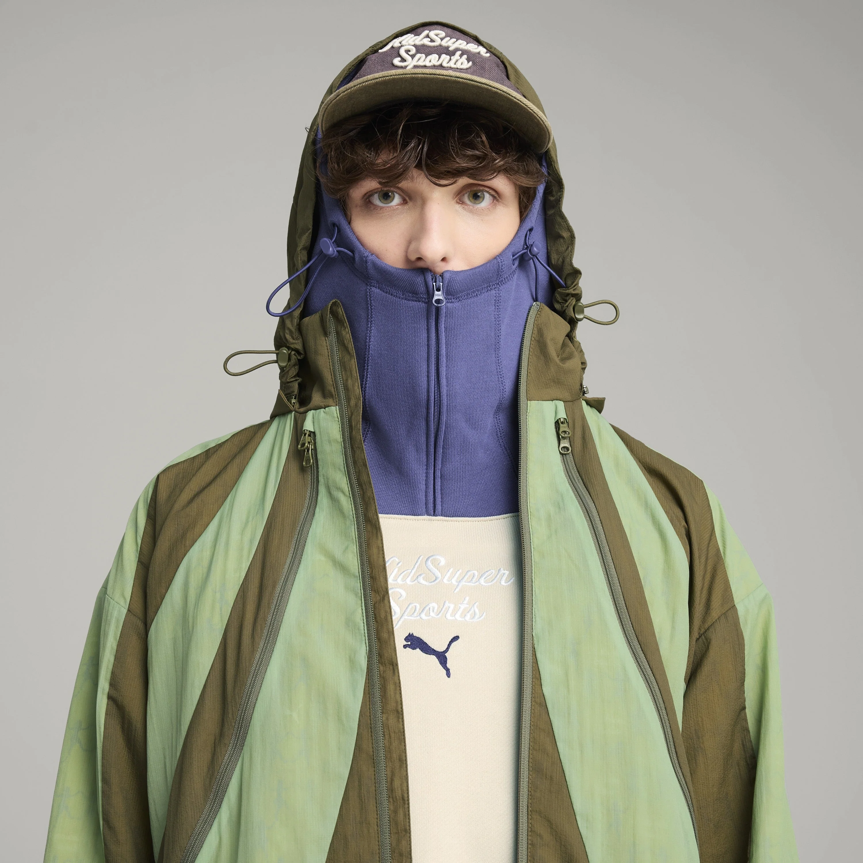 PUMA X KIDSUPER WINDBREAKER [Dusty Green] - Image 7