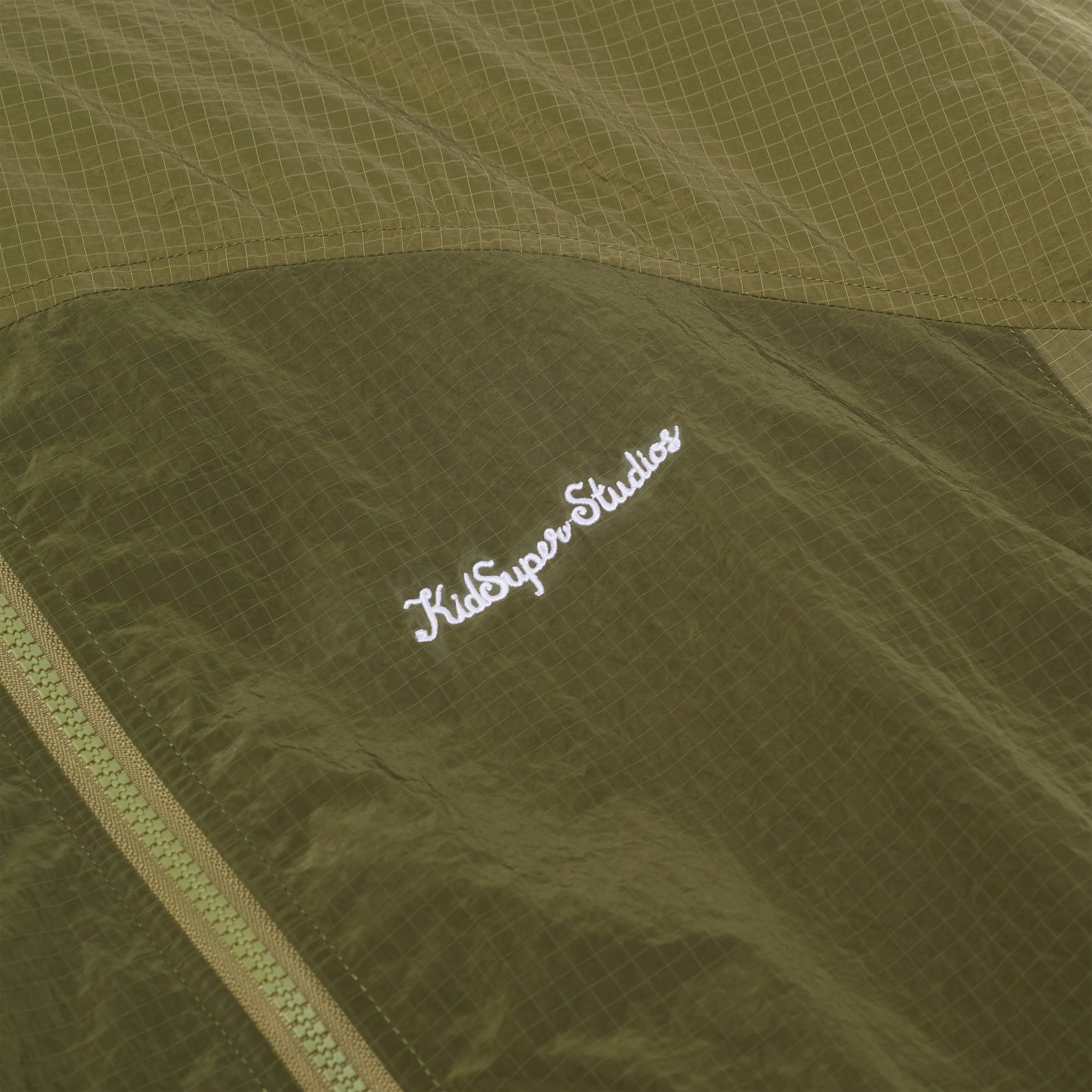 Ripstop Windbreaker Jacket [Olive] - Image 3