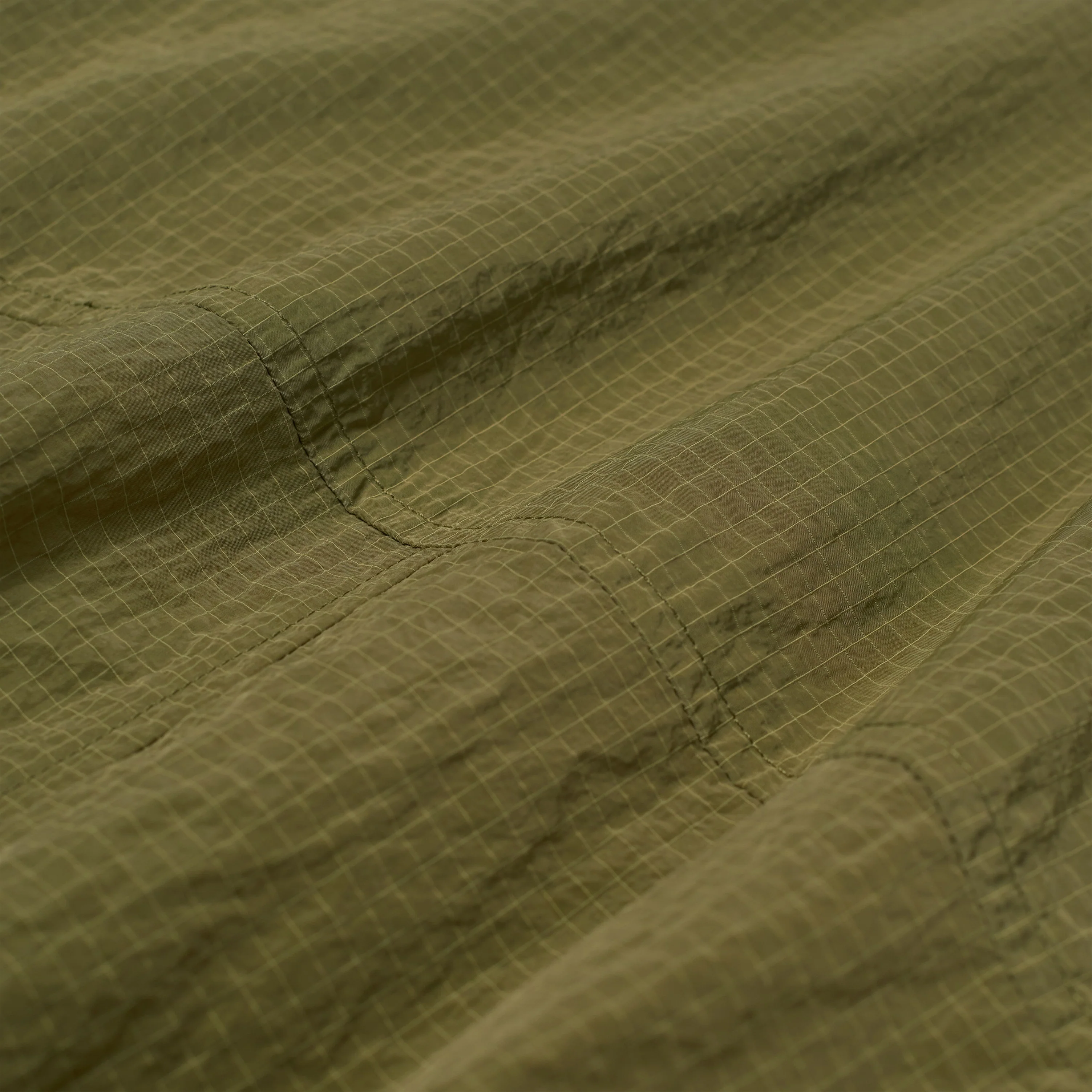 Ripstop Windbreaker Jacket [Olive] - Image 5