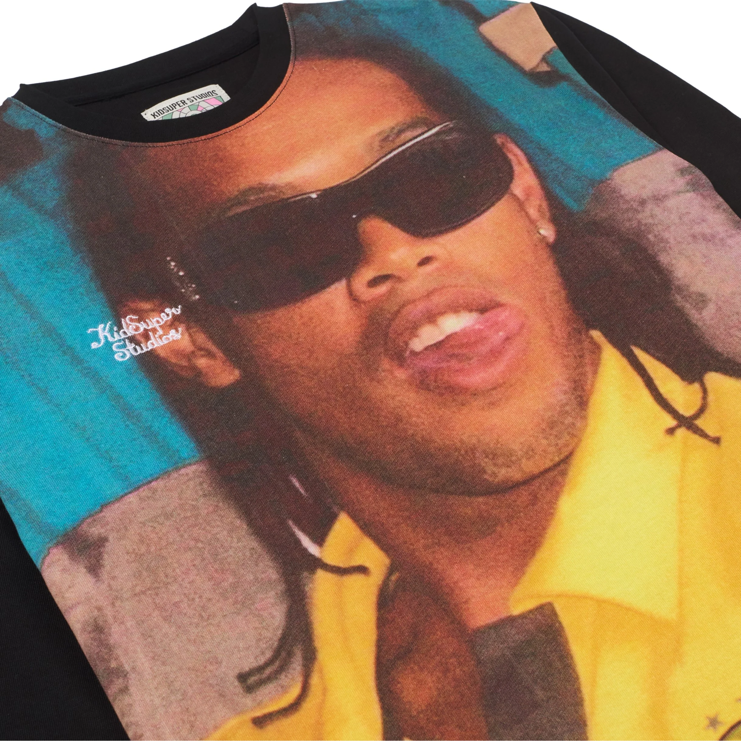 Ronaldinho x KidSuper Printed LS [Black] - Image 3
