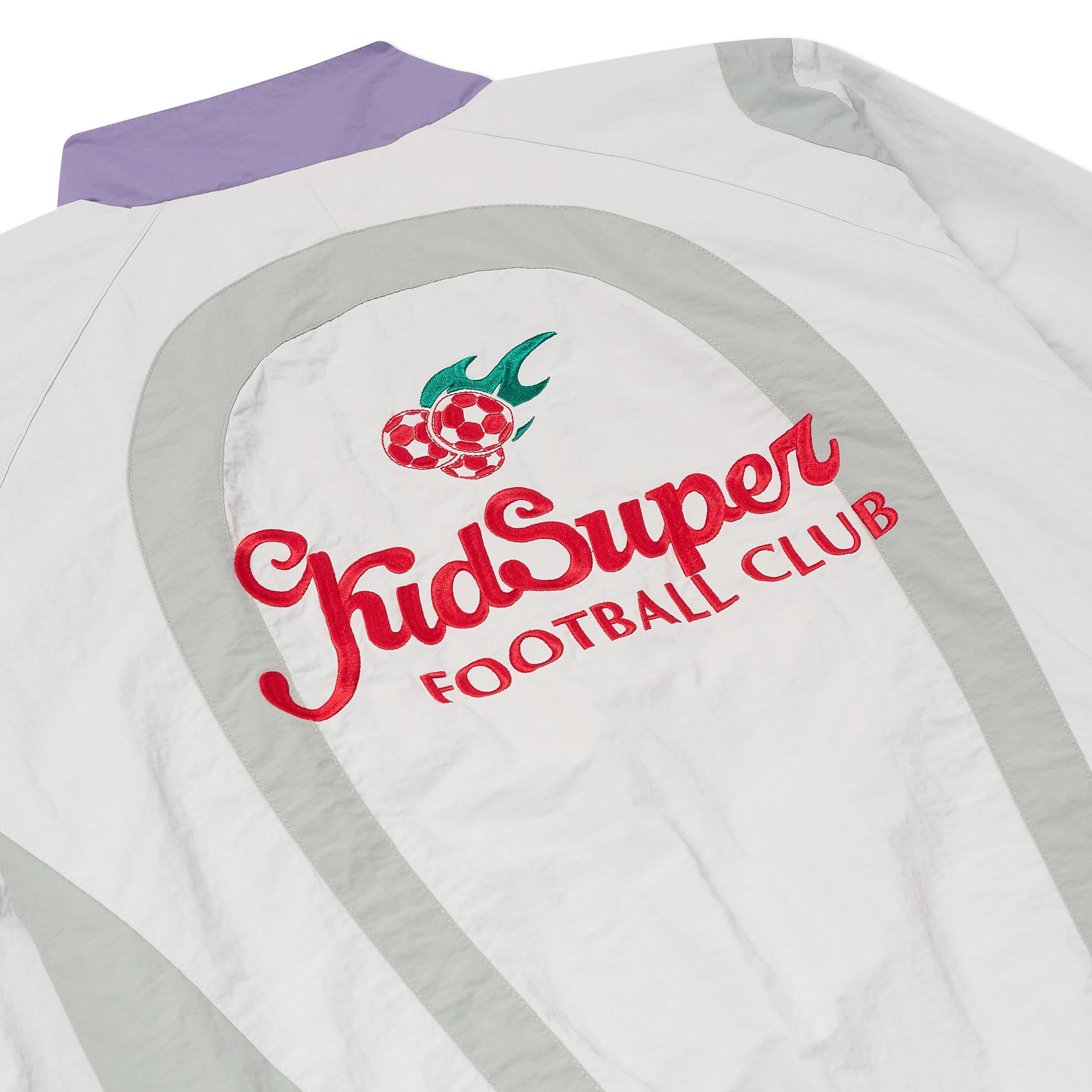 Ronaldinho x KidSuper Windbreaker [Gray] - Image 4