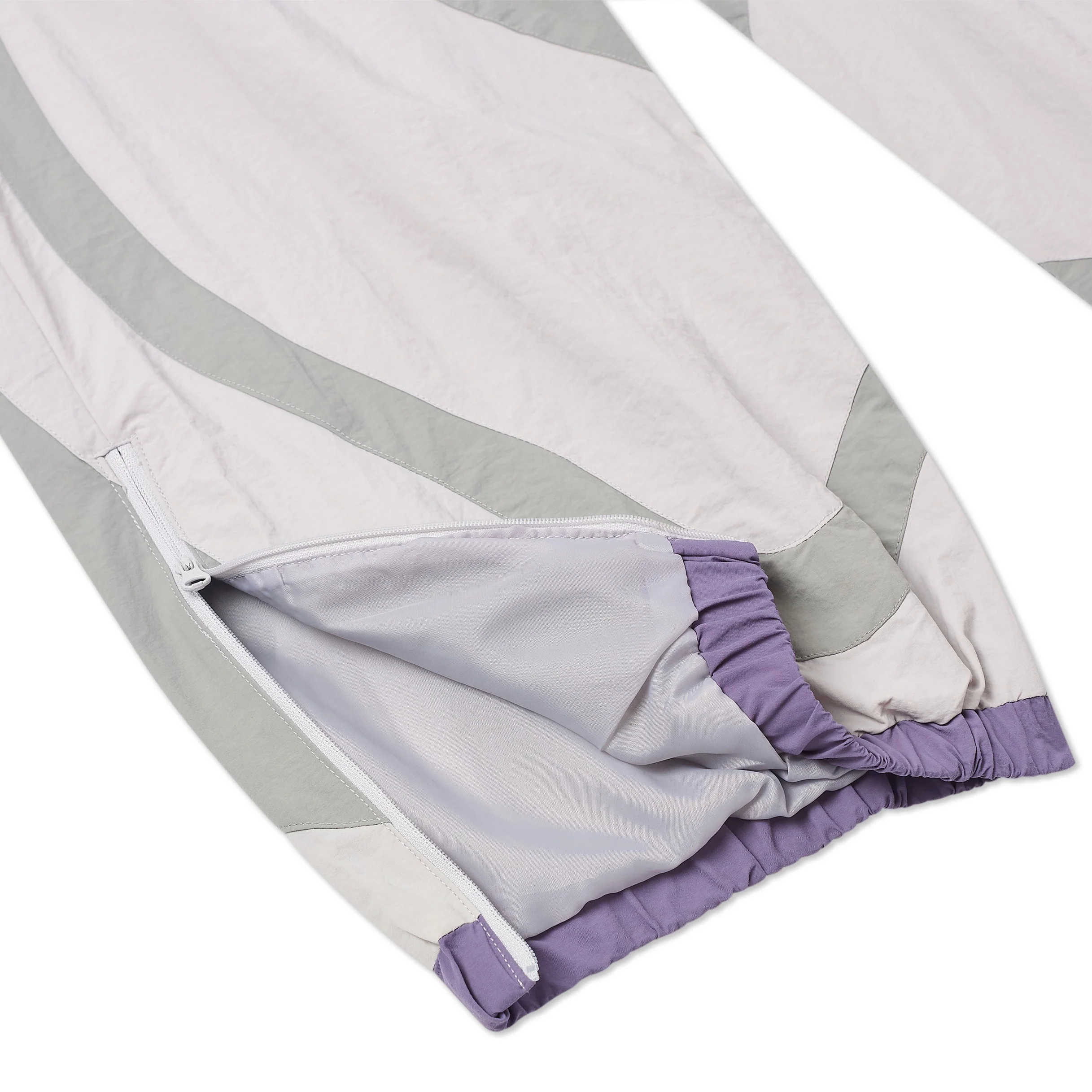 Ronaldinho x KidSuper Windbreaker Pants [Gray] - Image 3